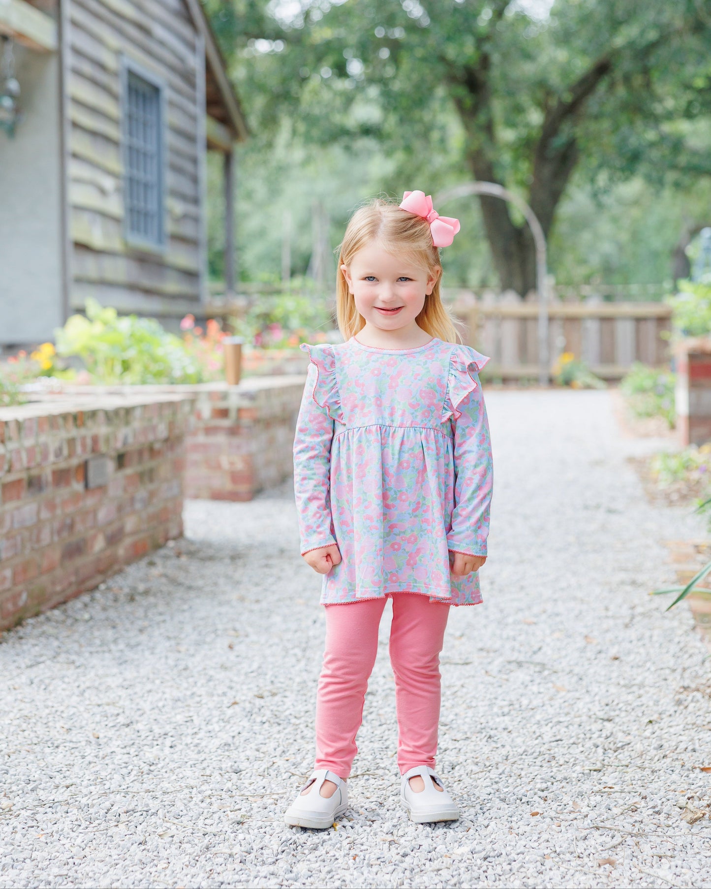 Jellybean by Smock Candy Cottage Blooms Frances Pants Set