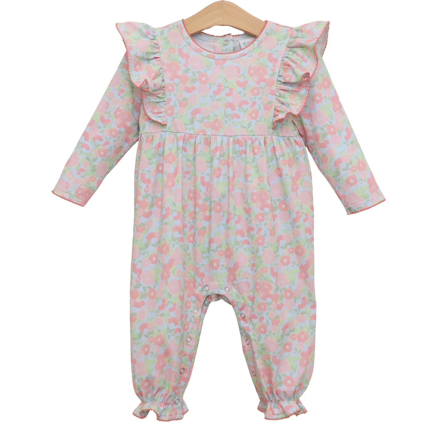 Jellybean by Smock Candy Cottage Blooms Frances Romper
