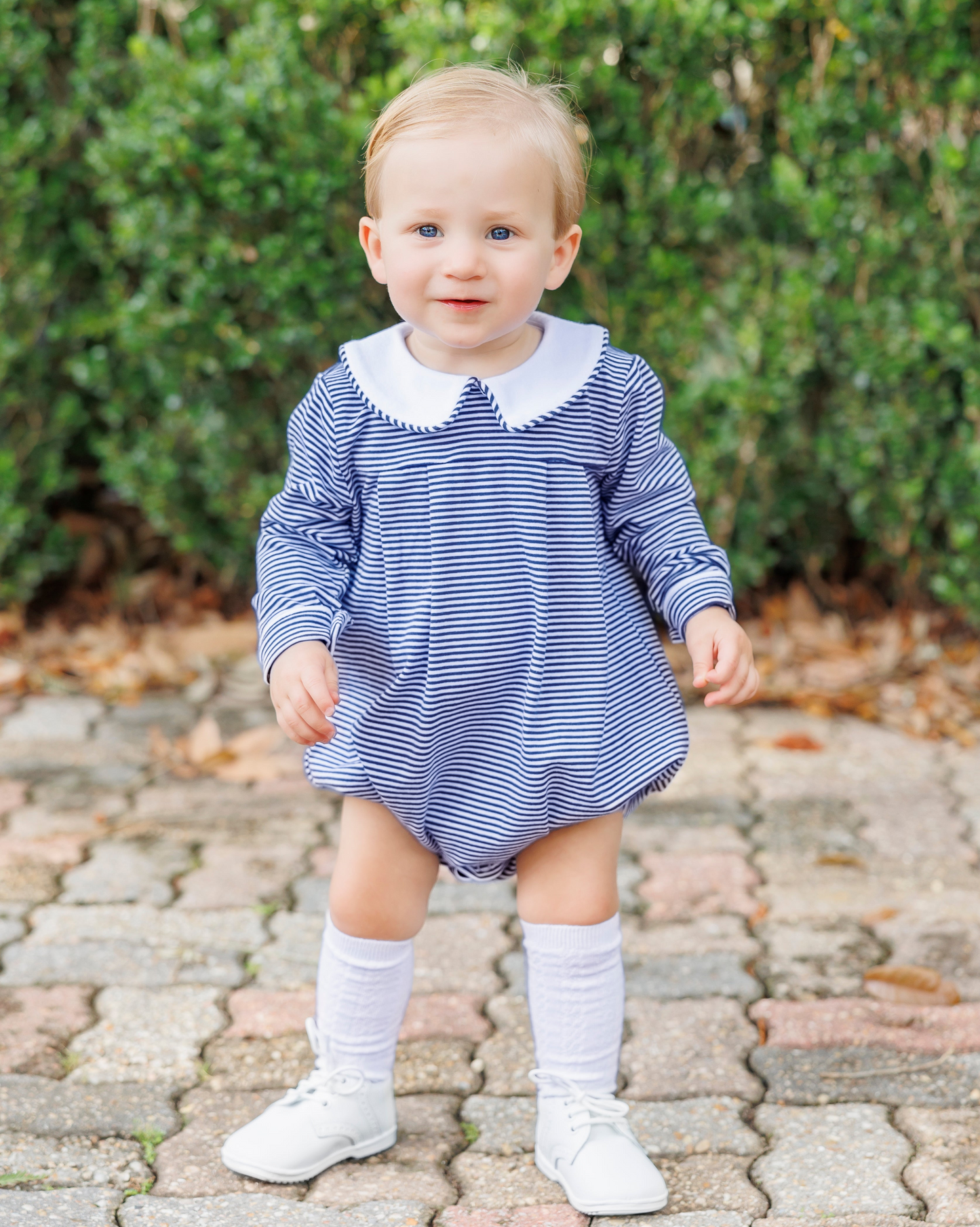Jellybean by Smock Candy Henry Bubble - Navy Stripe