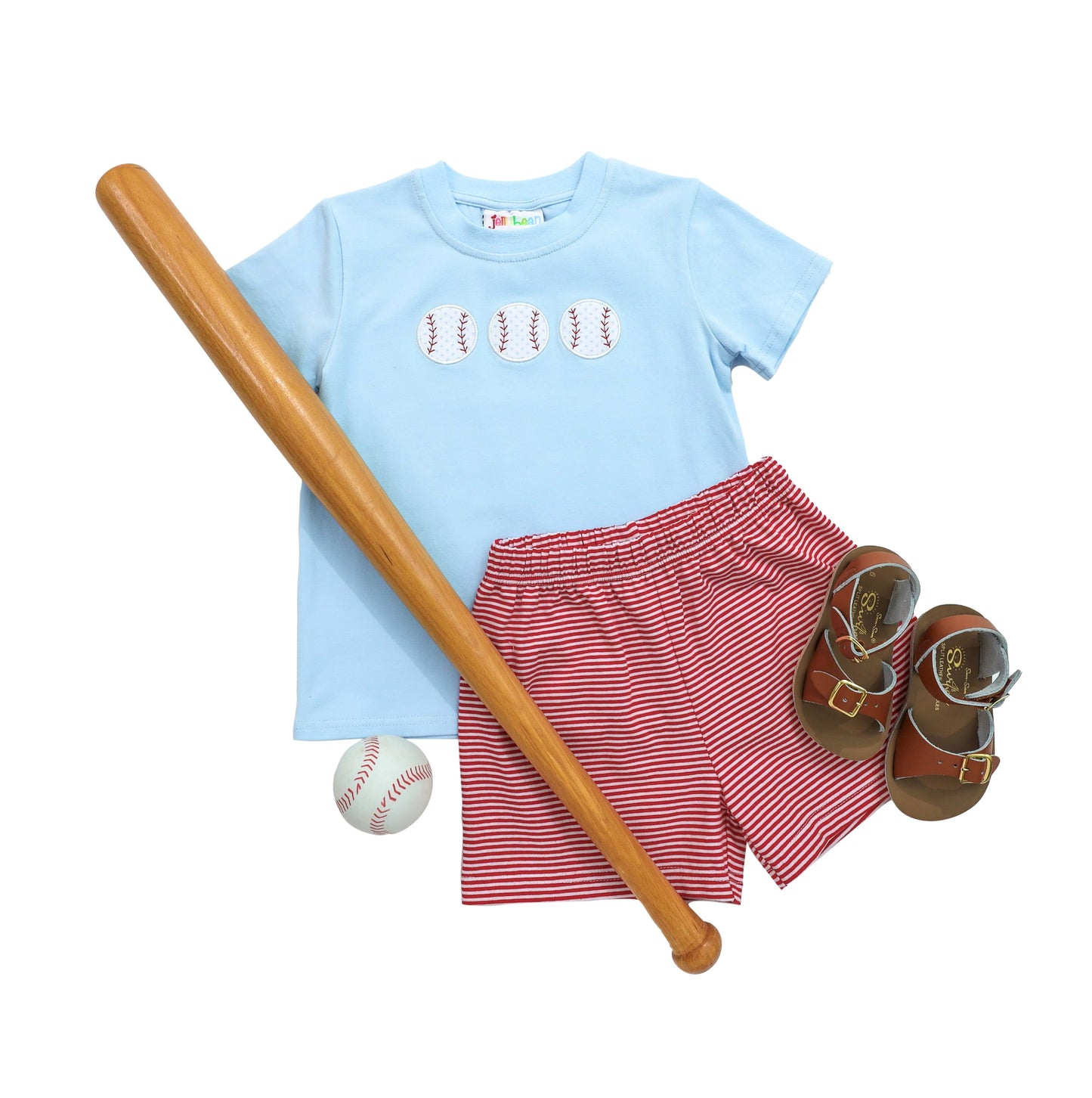 Jellybean Take Me Out to the Ballgame Short Set