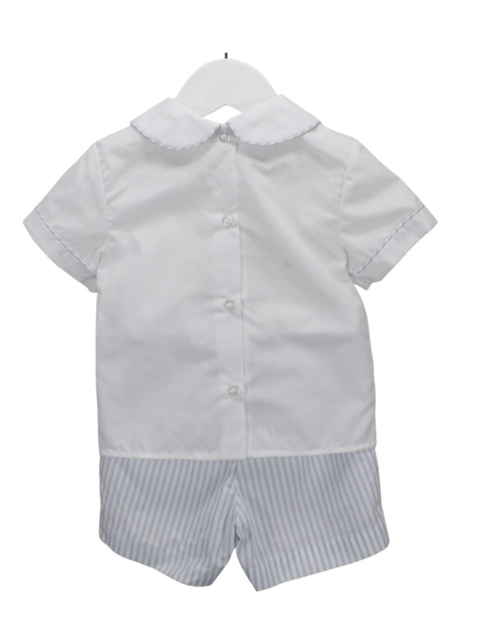Charming Little One Soft Blue Lines Andrews Set