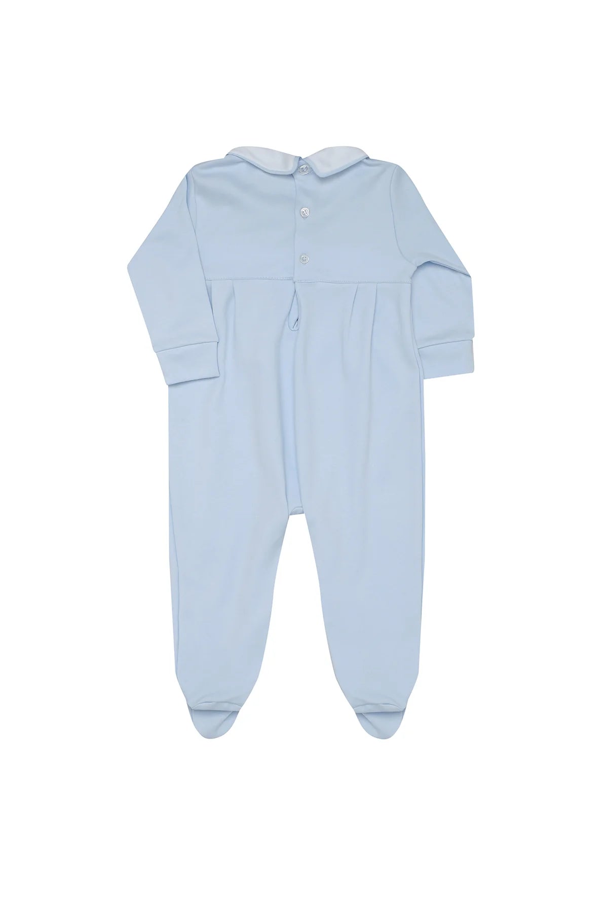 Nellapima Sailboat Smocked Footie