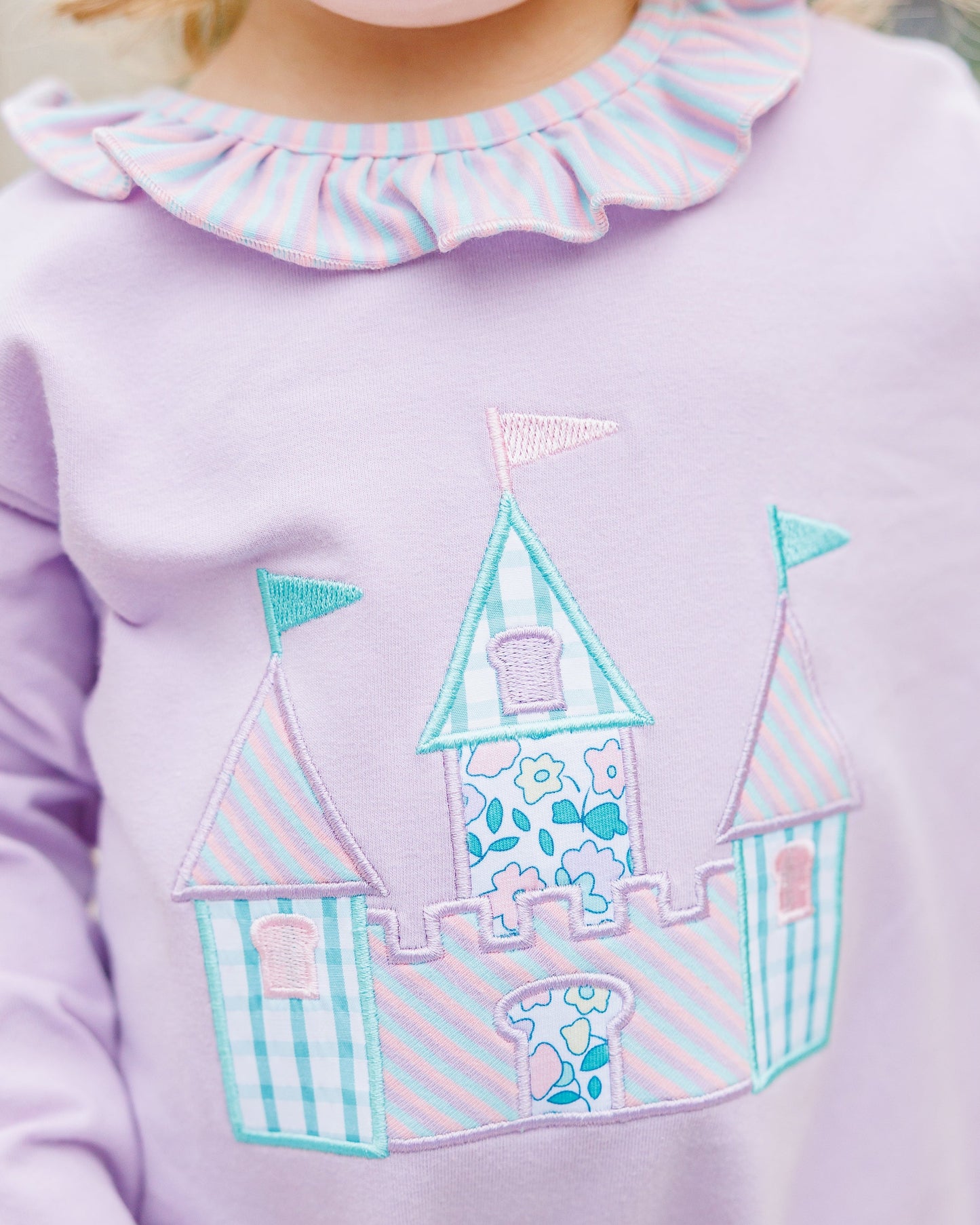 Jellybean by Smock Candy Princess Palace Ruffle Romper