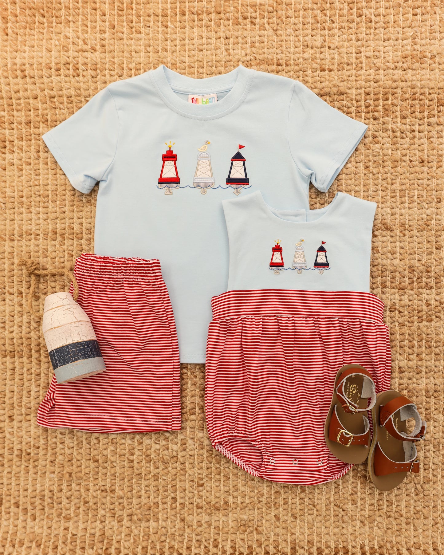 Jellybean by Smock Candy Red, White, and Buoy Benjamin Bubble