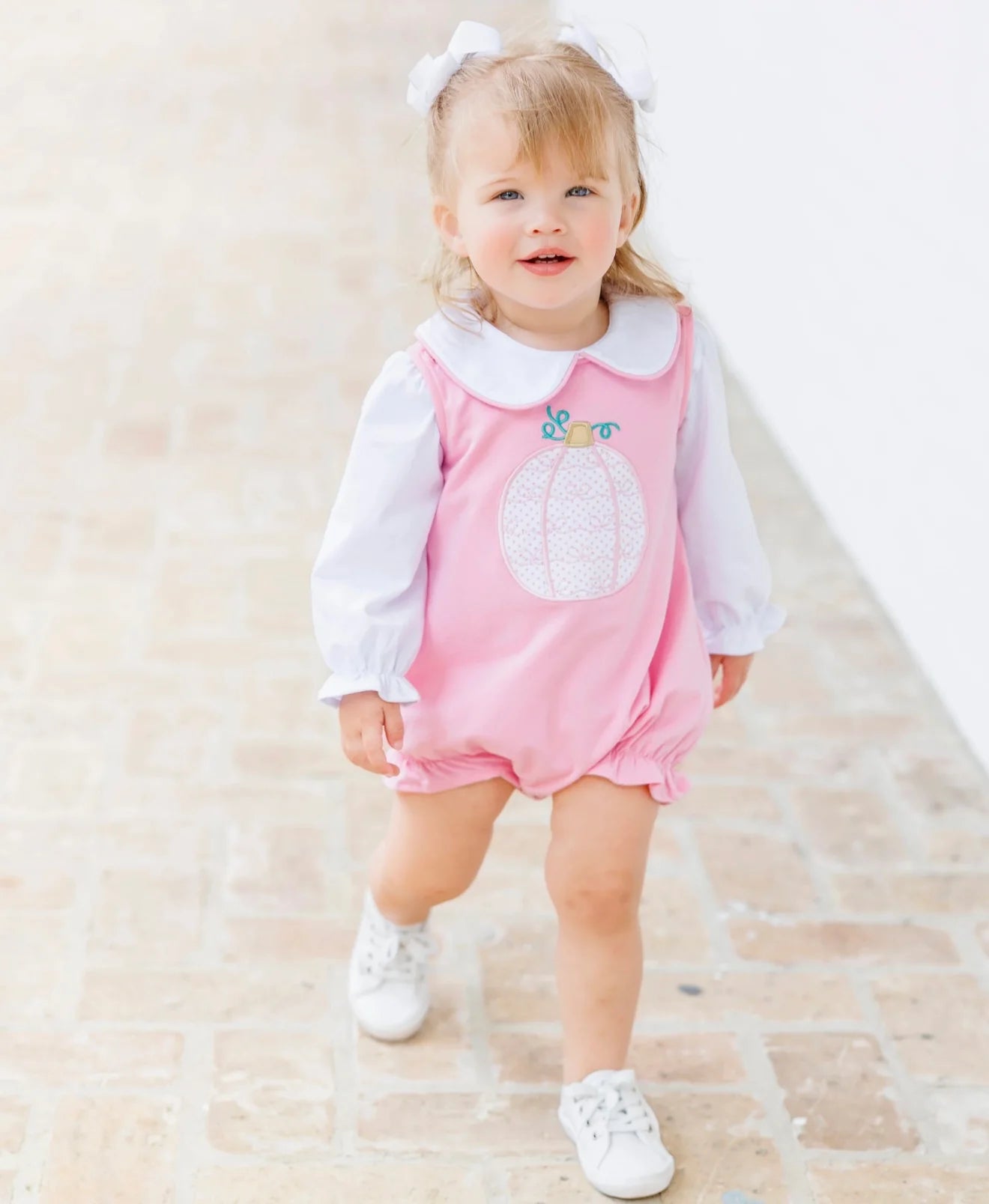 Jellybean Pretty in Pink Girls Pumpkin Bubble