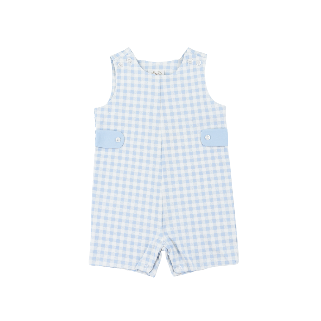 Cypress Row Classic Gingham Blue Boy Jon Jon