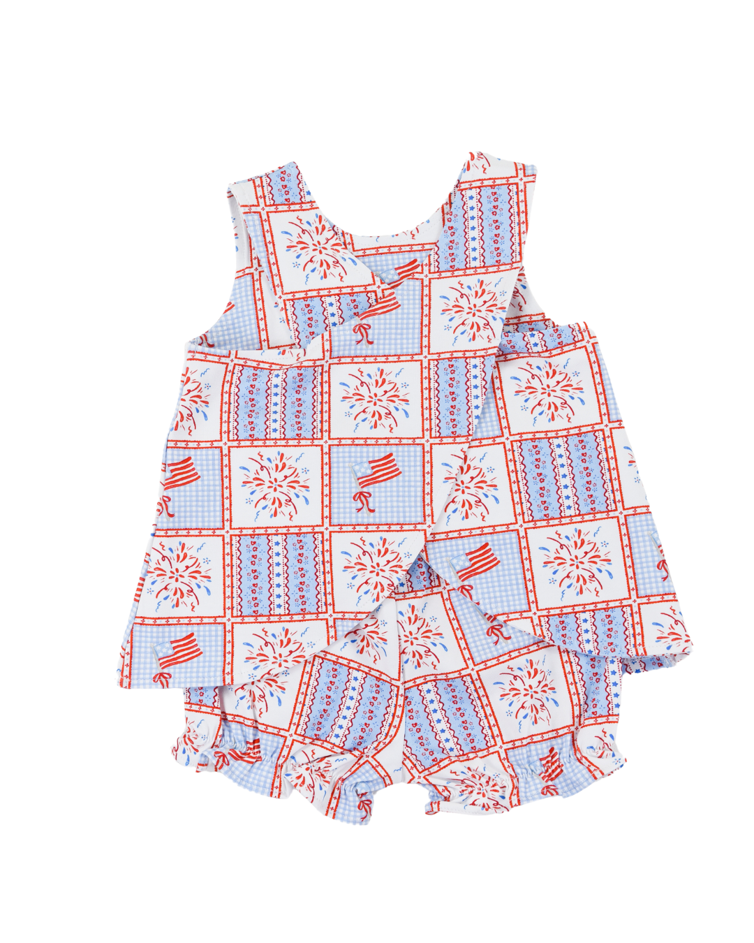 Cypress Row Patriotic Patchwork Cassidy Crossover Set