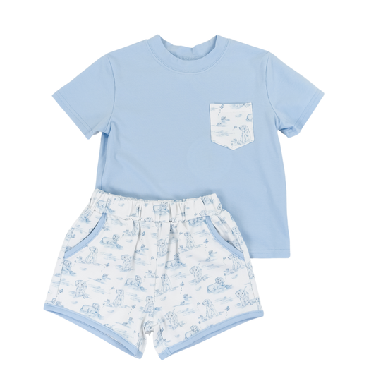 Cypress Row Snips & Snails Beckham Play Short Set