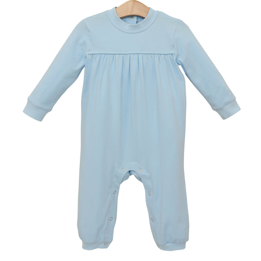 Jellybean by Smock Candy Andy Romper-Light Blue