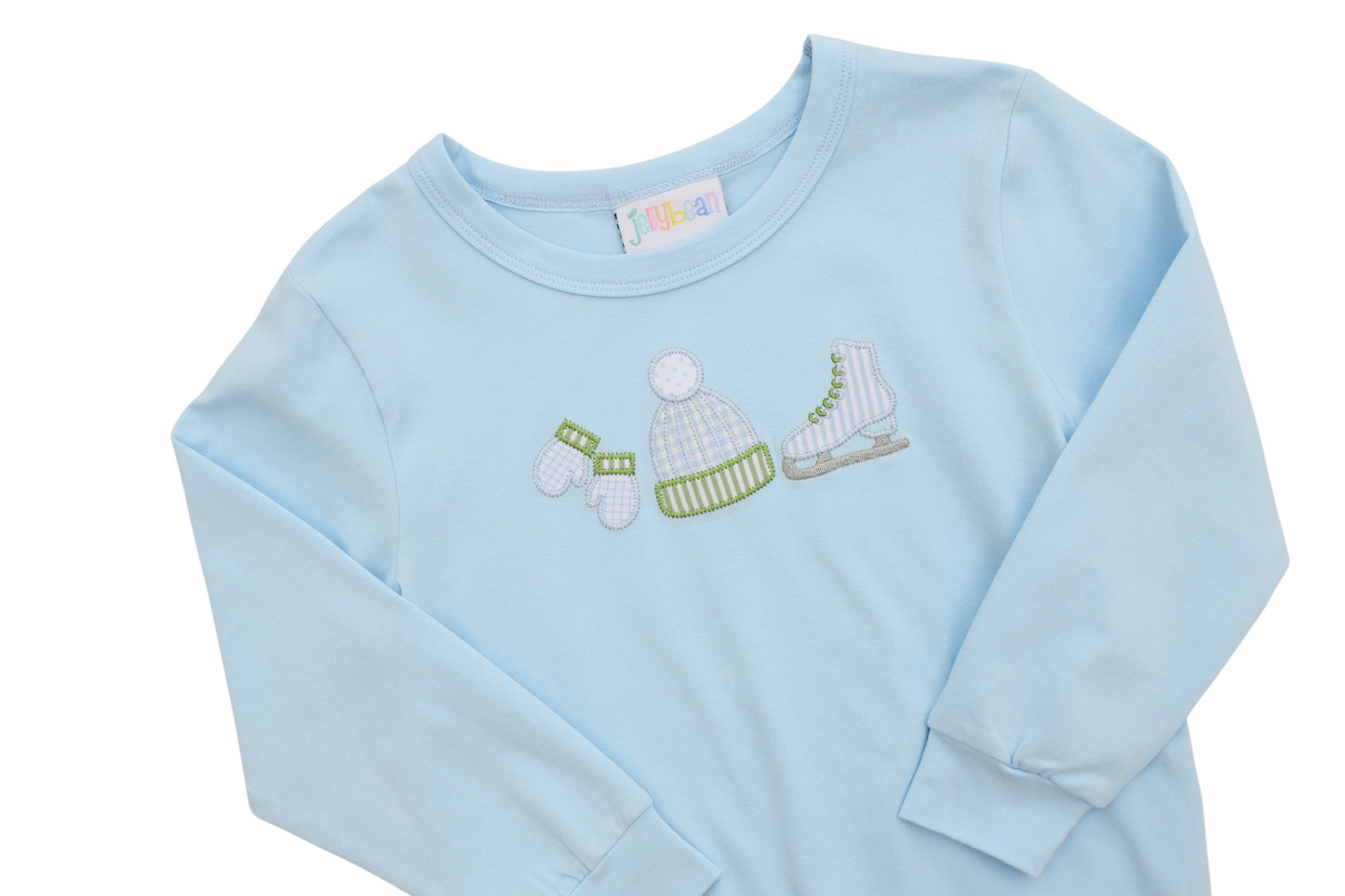 Jellybean by Smock Candy Around the Rink Jogger Set - Light Blue