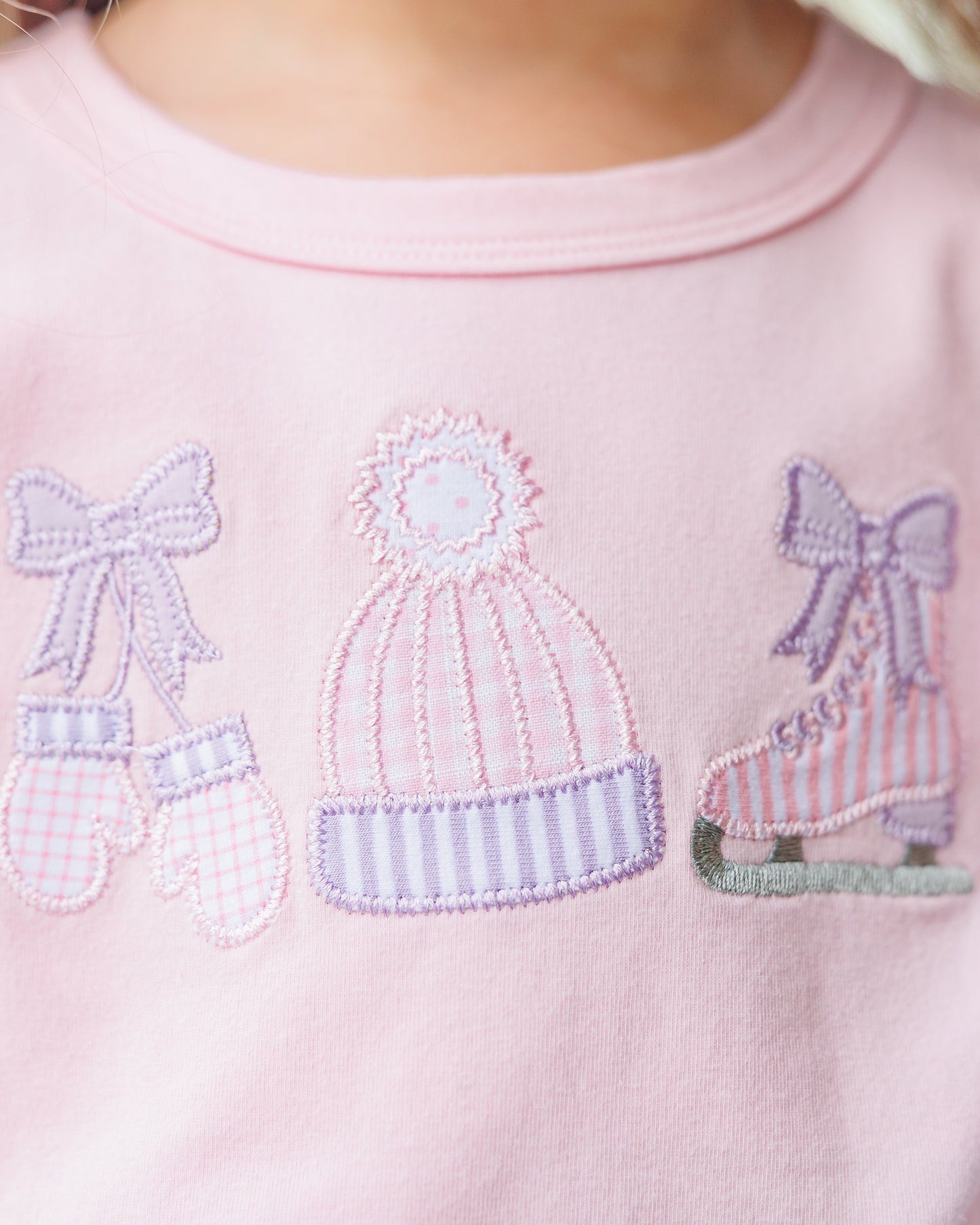 Jellybean by Smock Candy Around the Rink Jogger Set - Light Pink