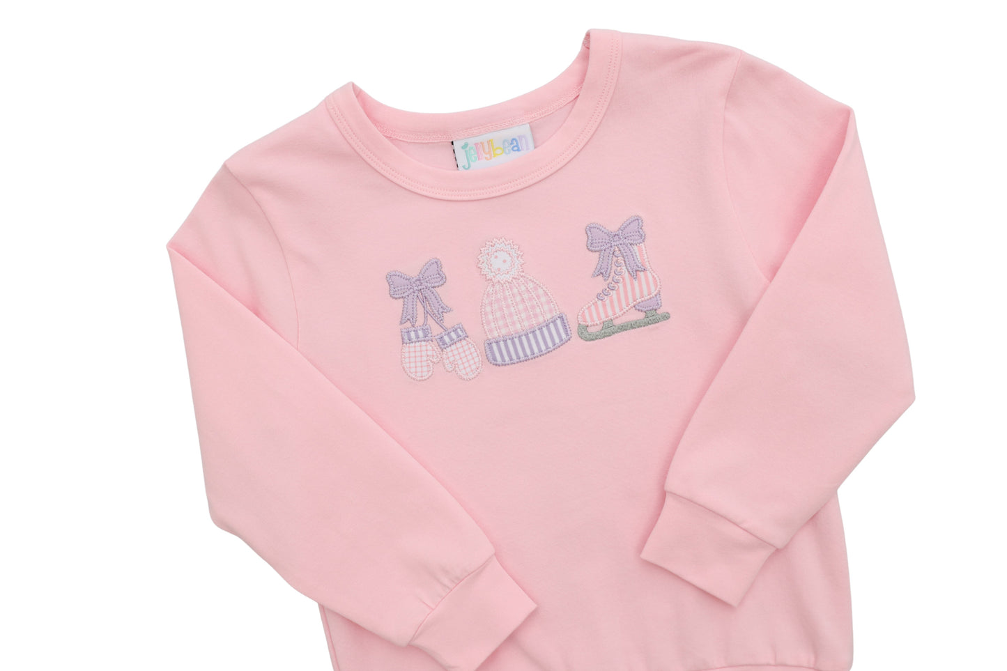 Jellybean by Smock Candy Around the Rink Jogger Set - Light Pink