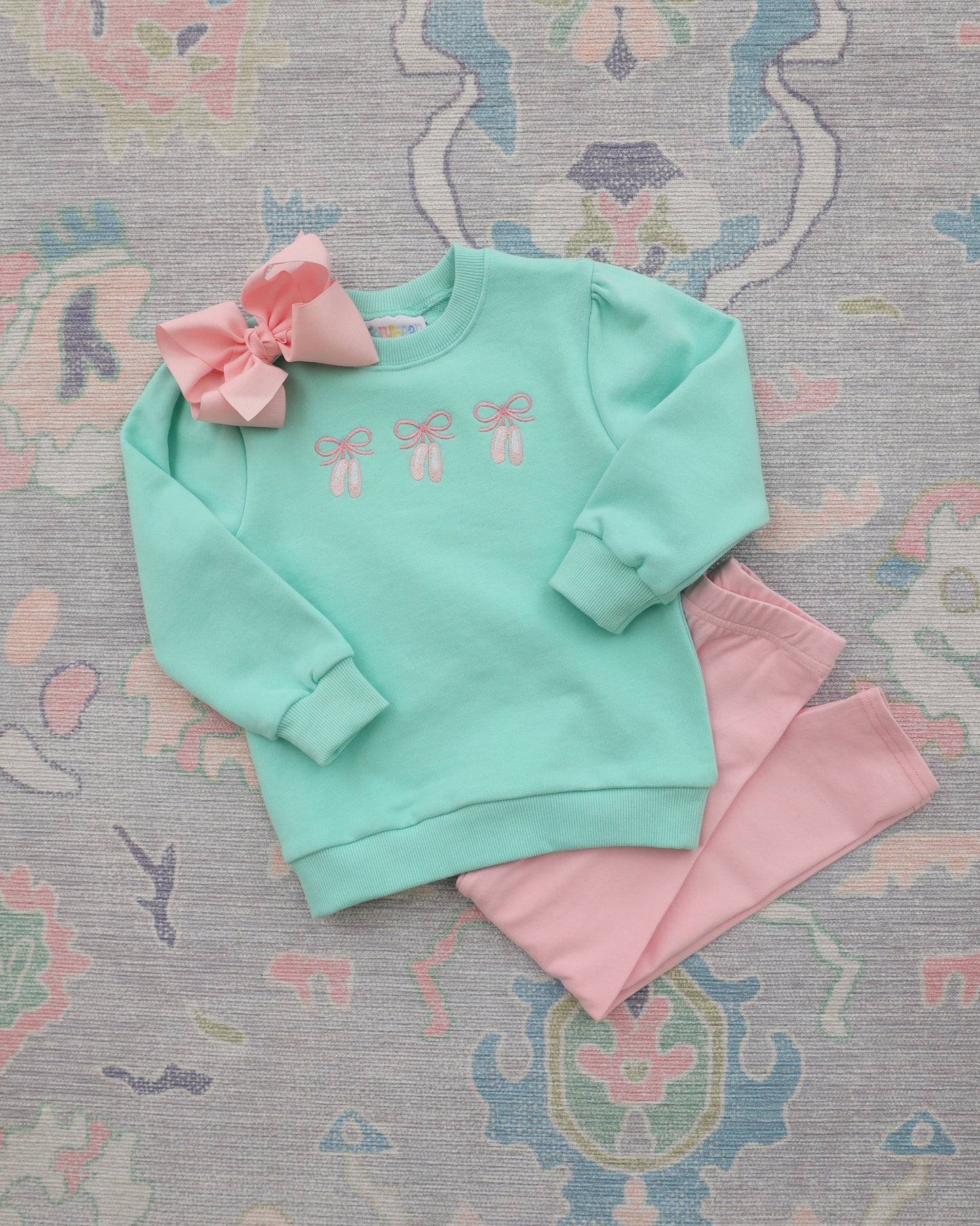 Jellybean by Smock Candy Ballet Trio French Terry Pullover