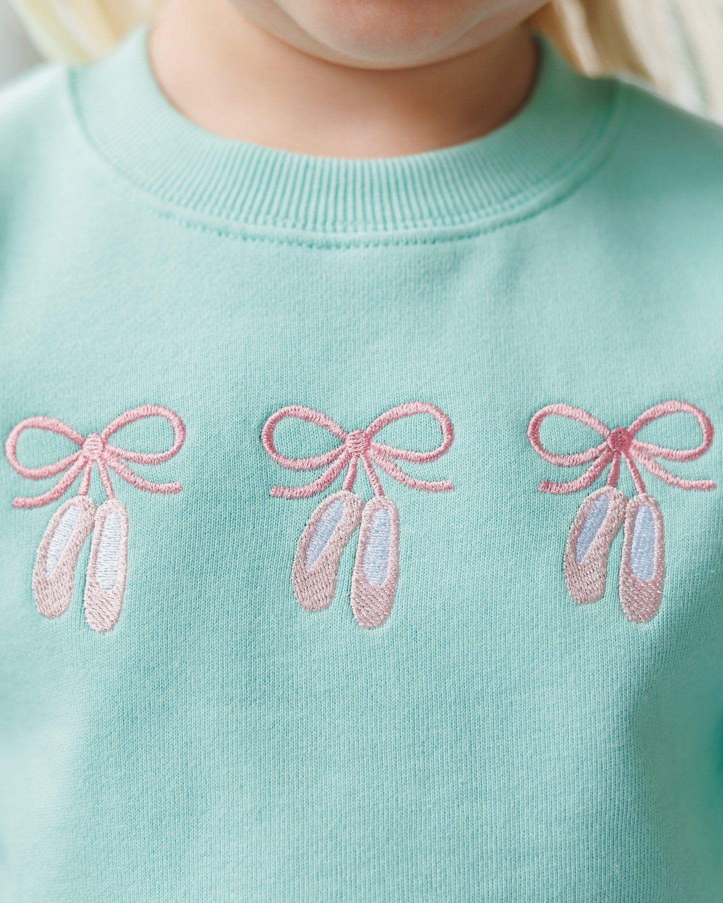 Jellybean by Smock Candy Ballet Trio French Terry Pullover