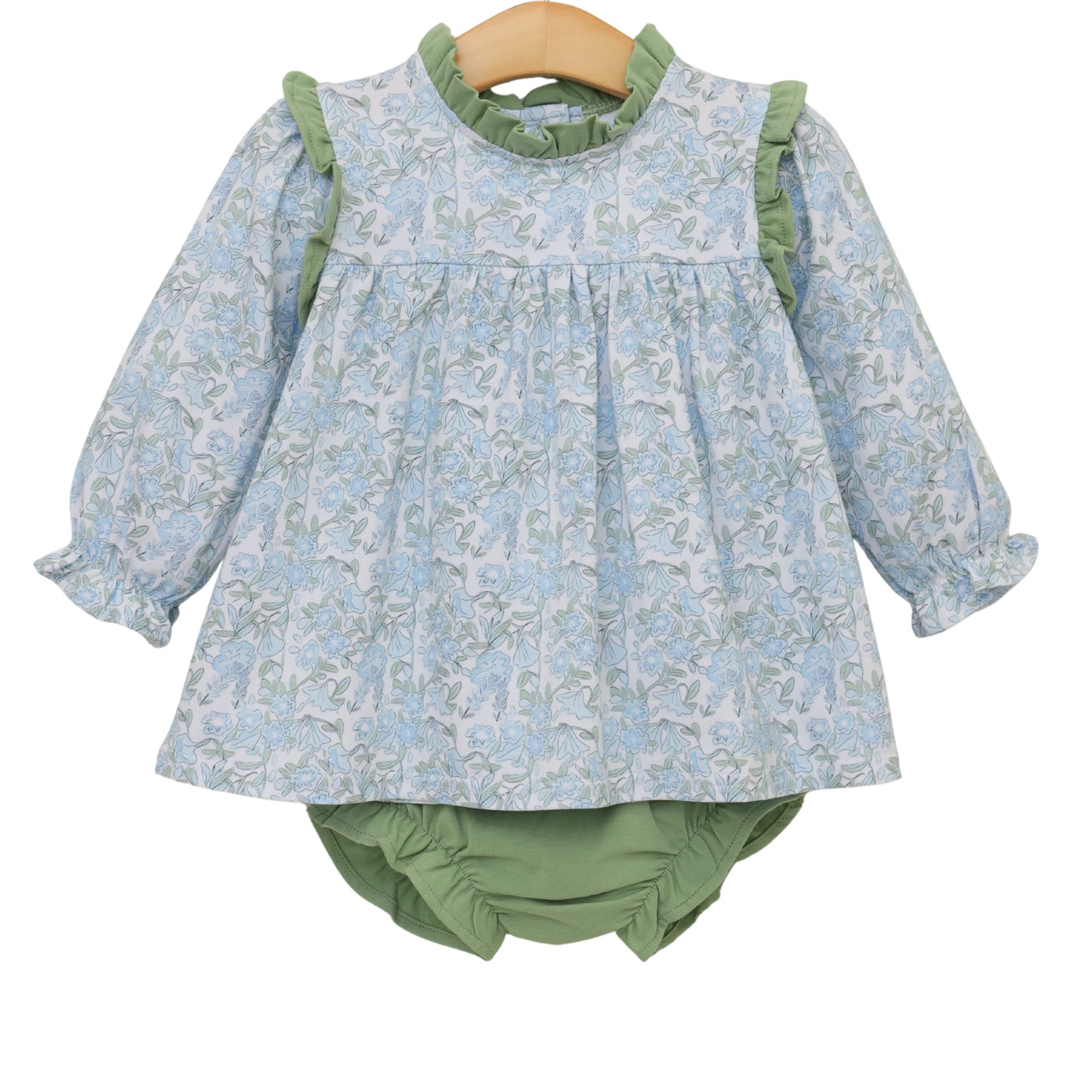 Jellybean by Smock Candy Basin Floral Hallie Diaper Set