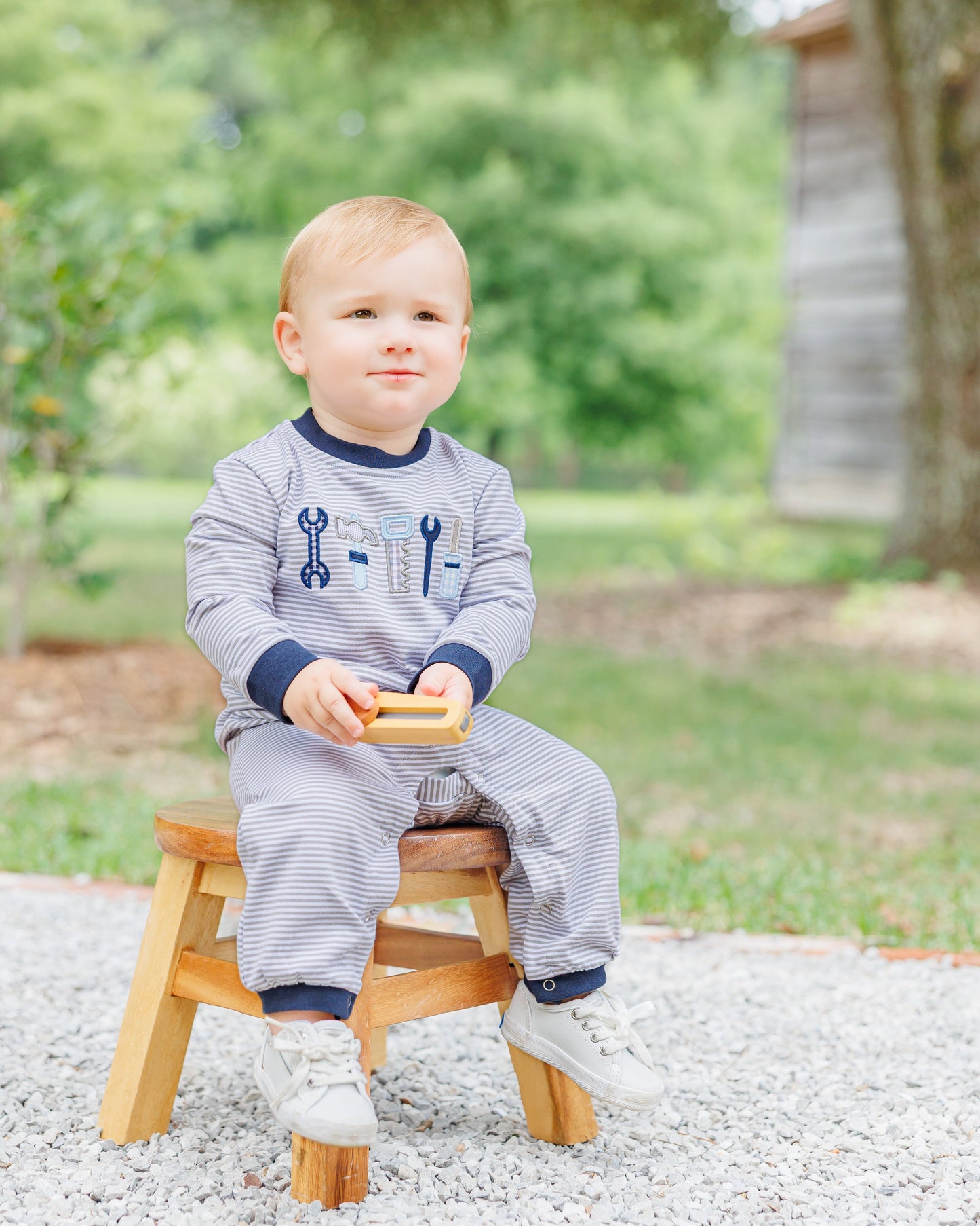 Jellybean by Smock Candy Built to Play Romper
