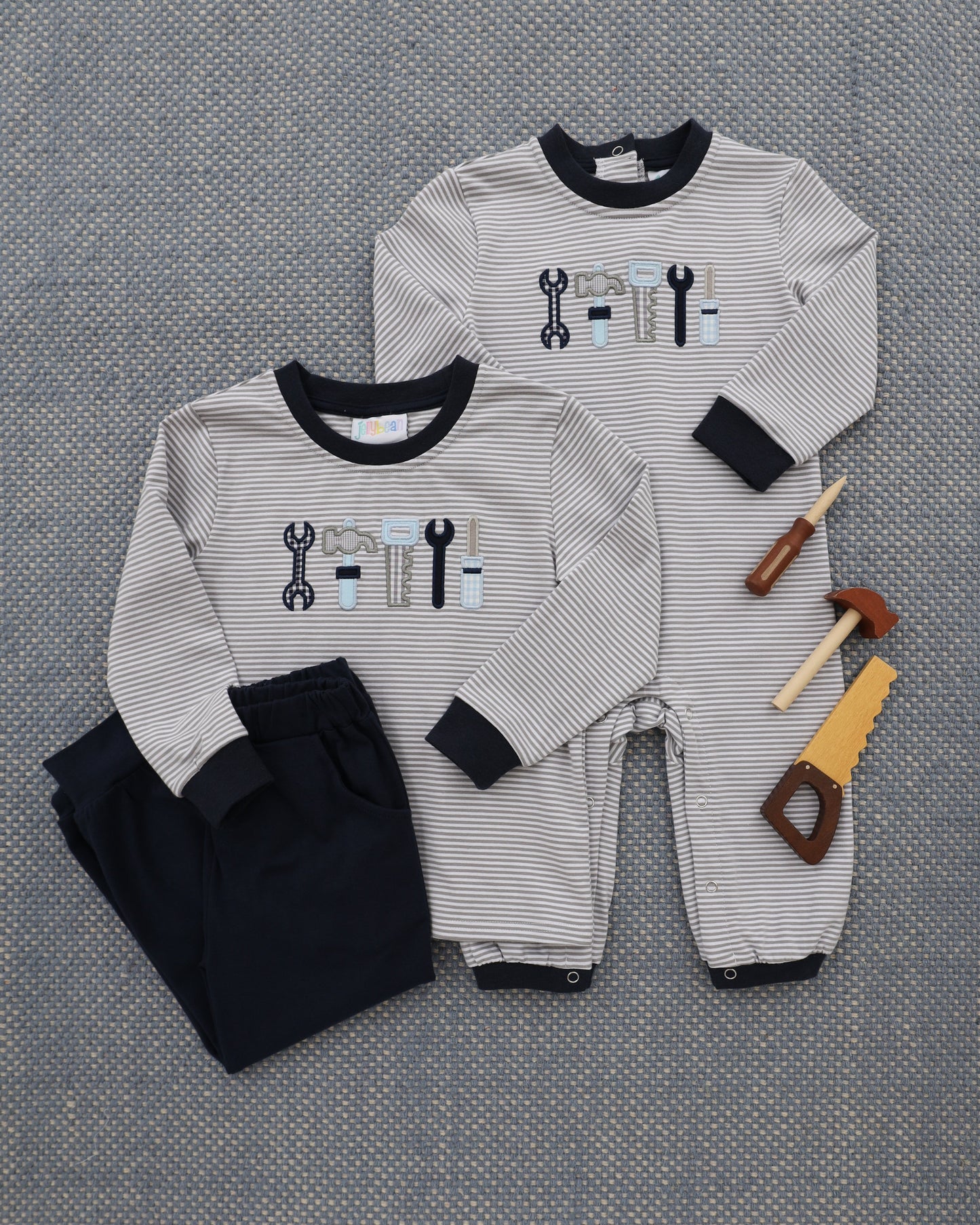 Jellybean by Smock Candy Built to Play Romper