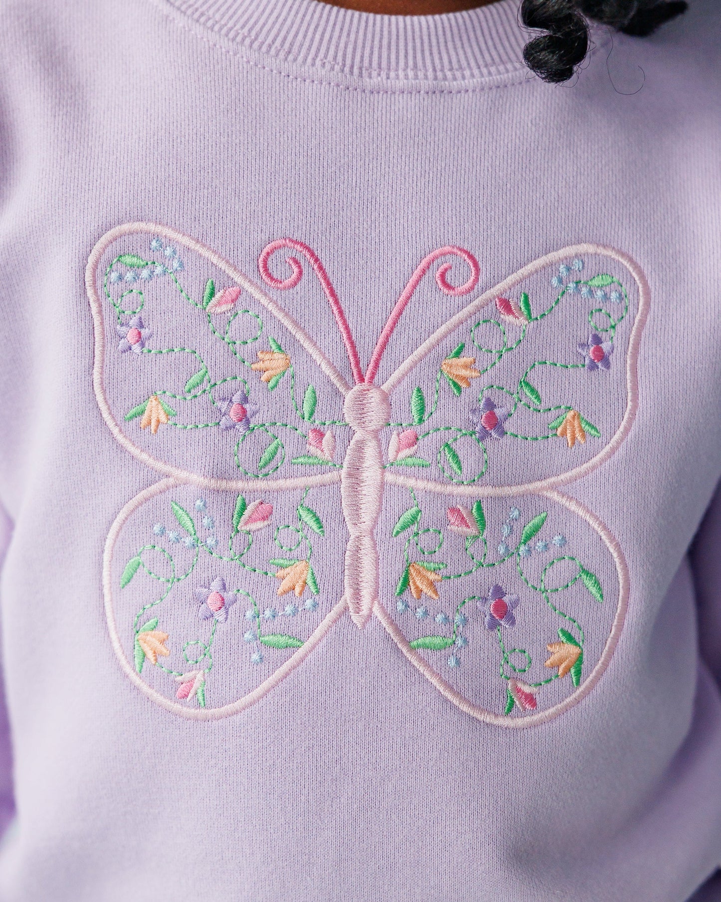 Jellybean by Smock Candy Butterfly French Terry Pullover