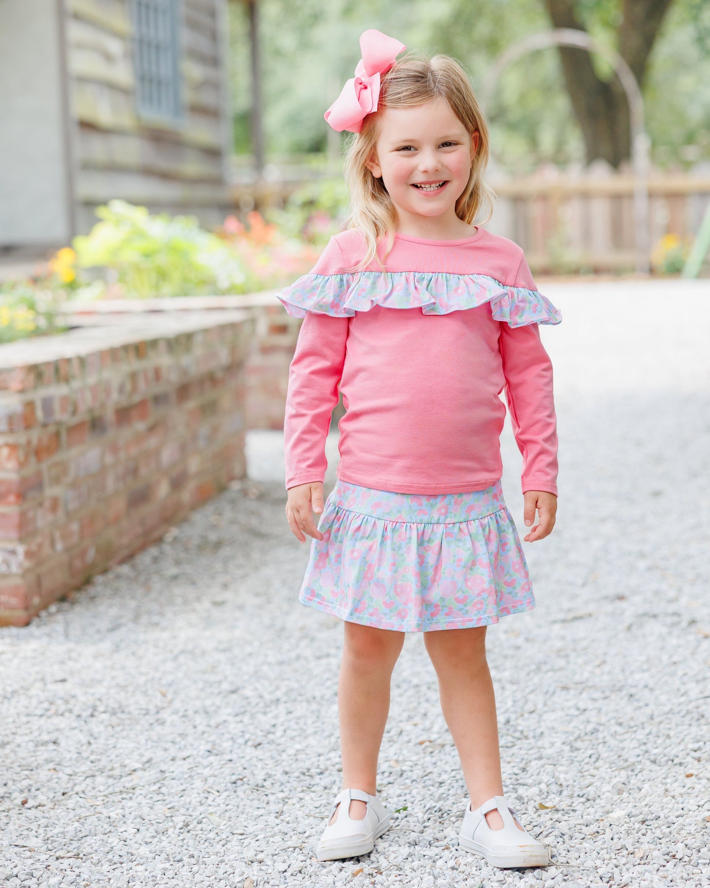Jellybean by Smock Candy Cottage Blooms Bryn Skort Set
