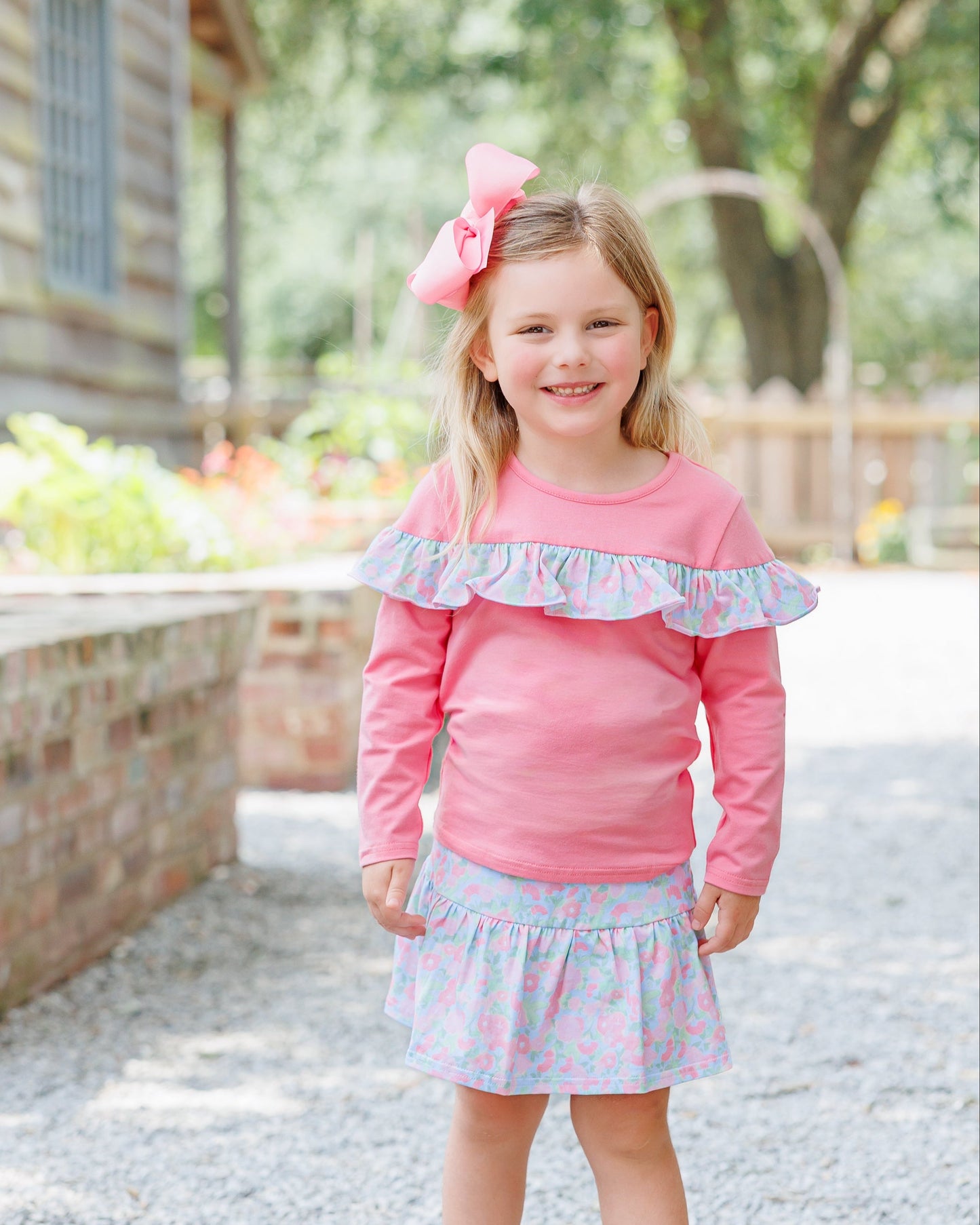 Jellybean by Smock Candy Cottage Blooms Bryn Skort Set