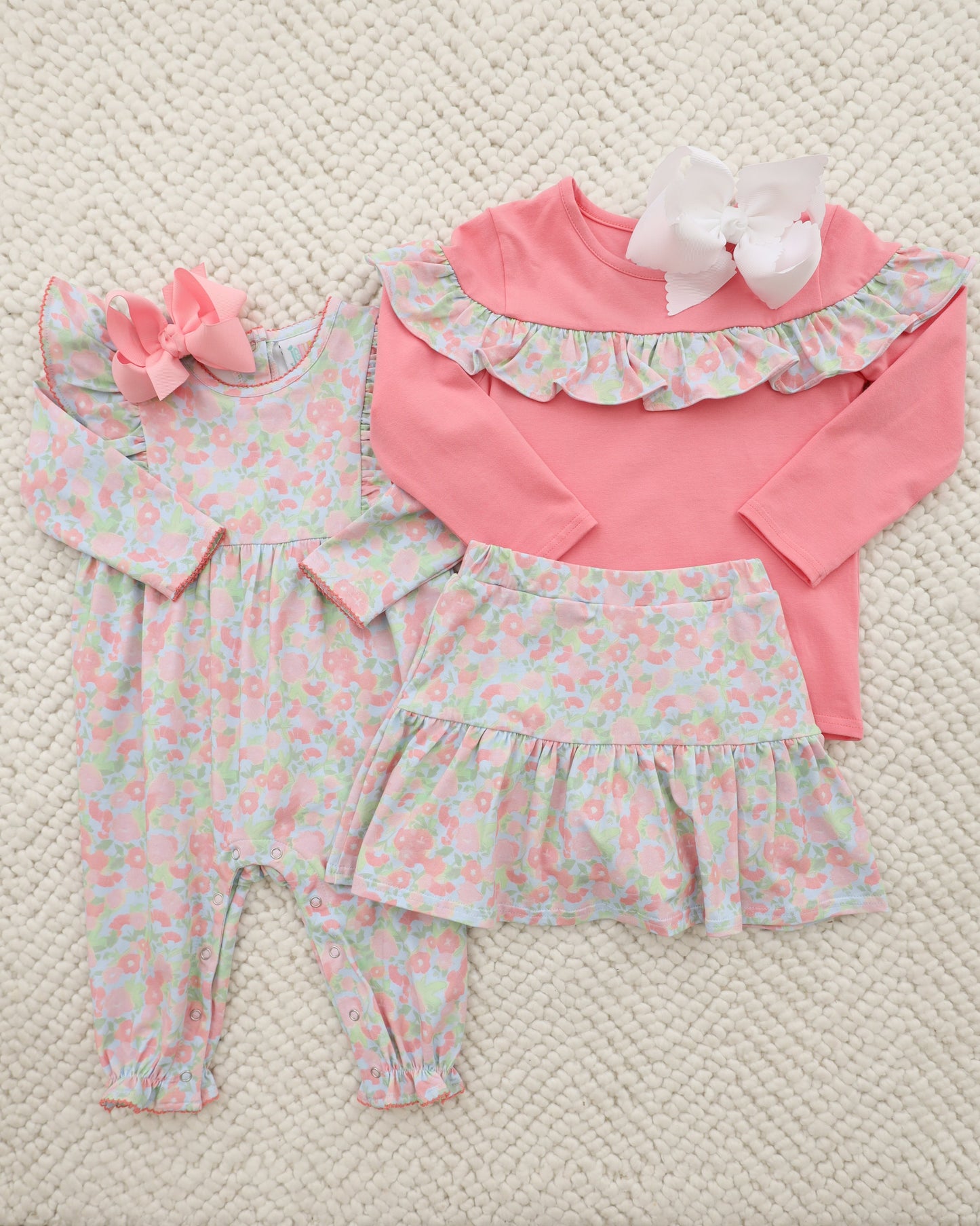 Jellybean by Smock Candy Cottage Blooms Bryn Skort Set