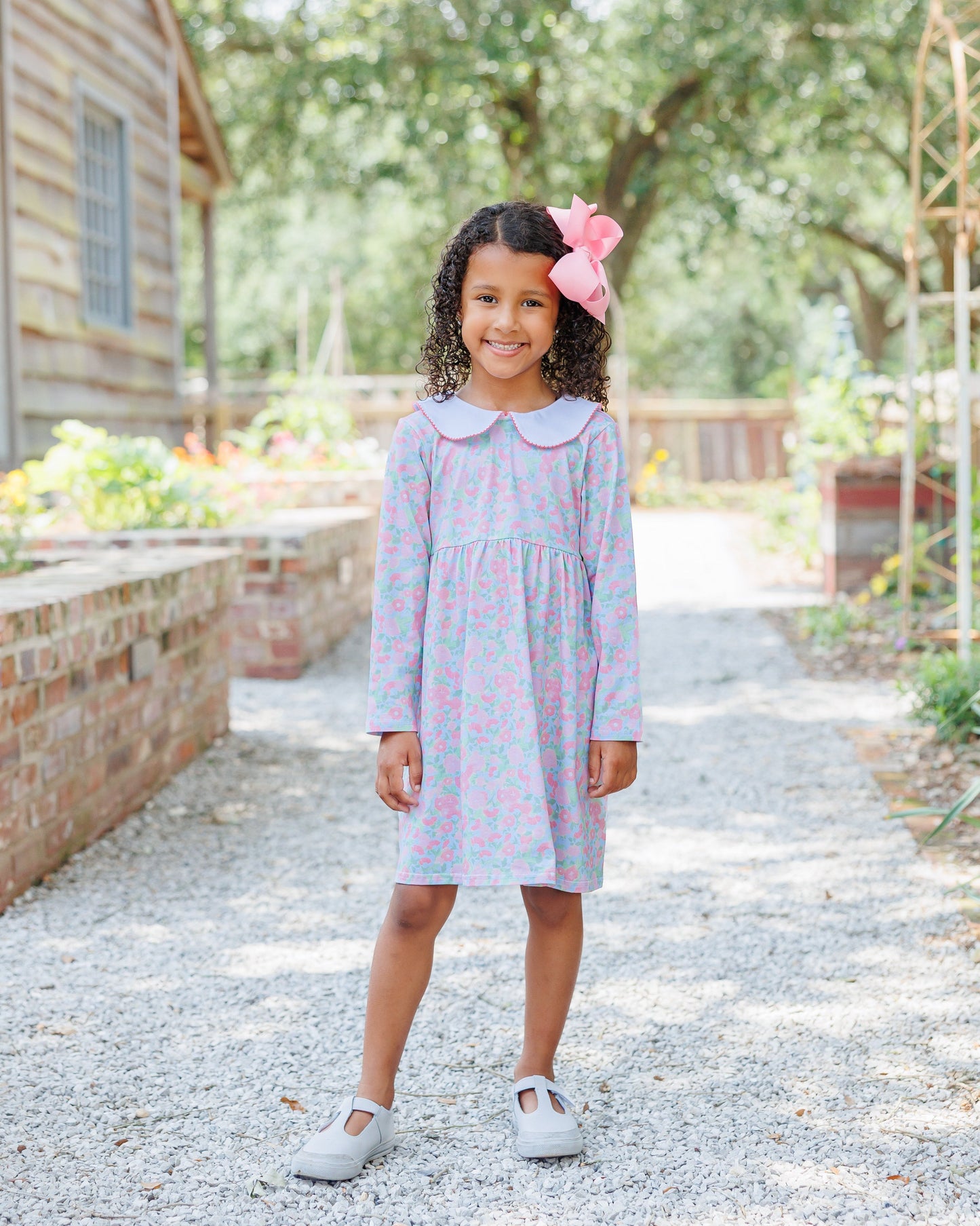 Jellybean by Smock Candy Cottage Blooms Charlotte Dress