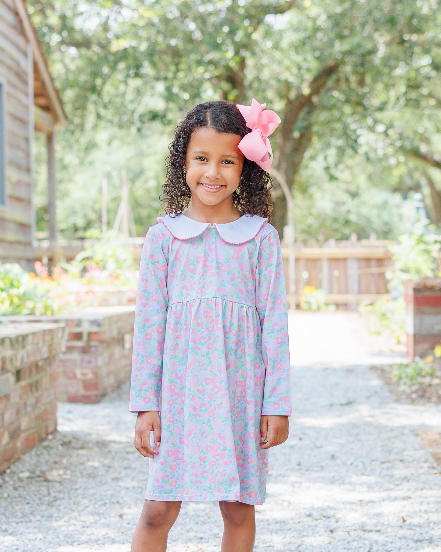 Jellybean by Smock Candy Cottage Blooms Charlotte Dress