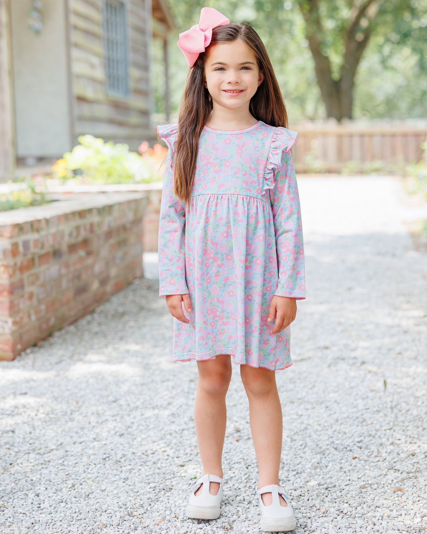 Jellybean by Smock Candy Cottage Blooms Frances Dress