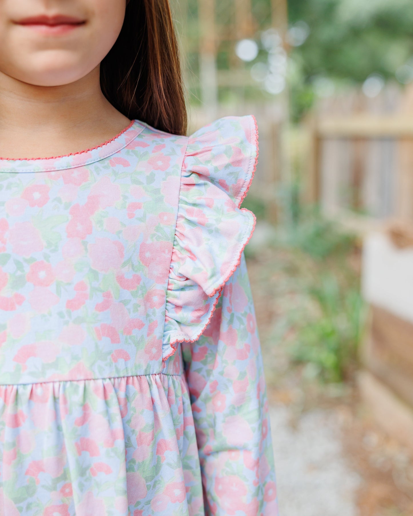Jellybean by Smock Candy Cottage Blooms Frances Dress
