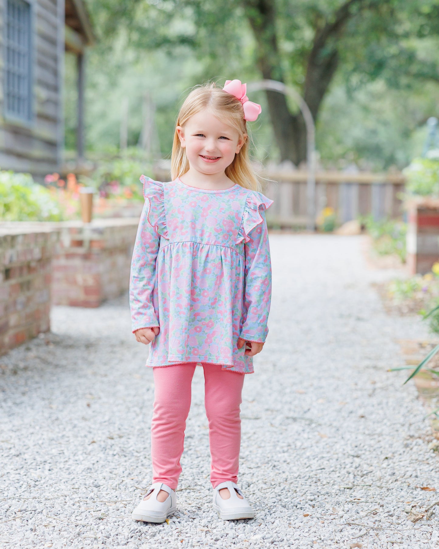 Jellybean by Smock Candy Cottage Blooms Frances Pants Set