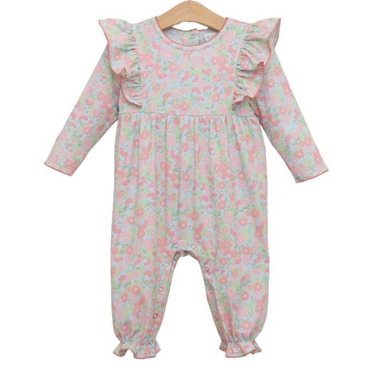 Jellybean by Smock Candy Cottage Blooms Frances Romper
