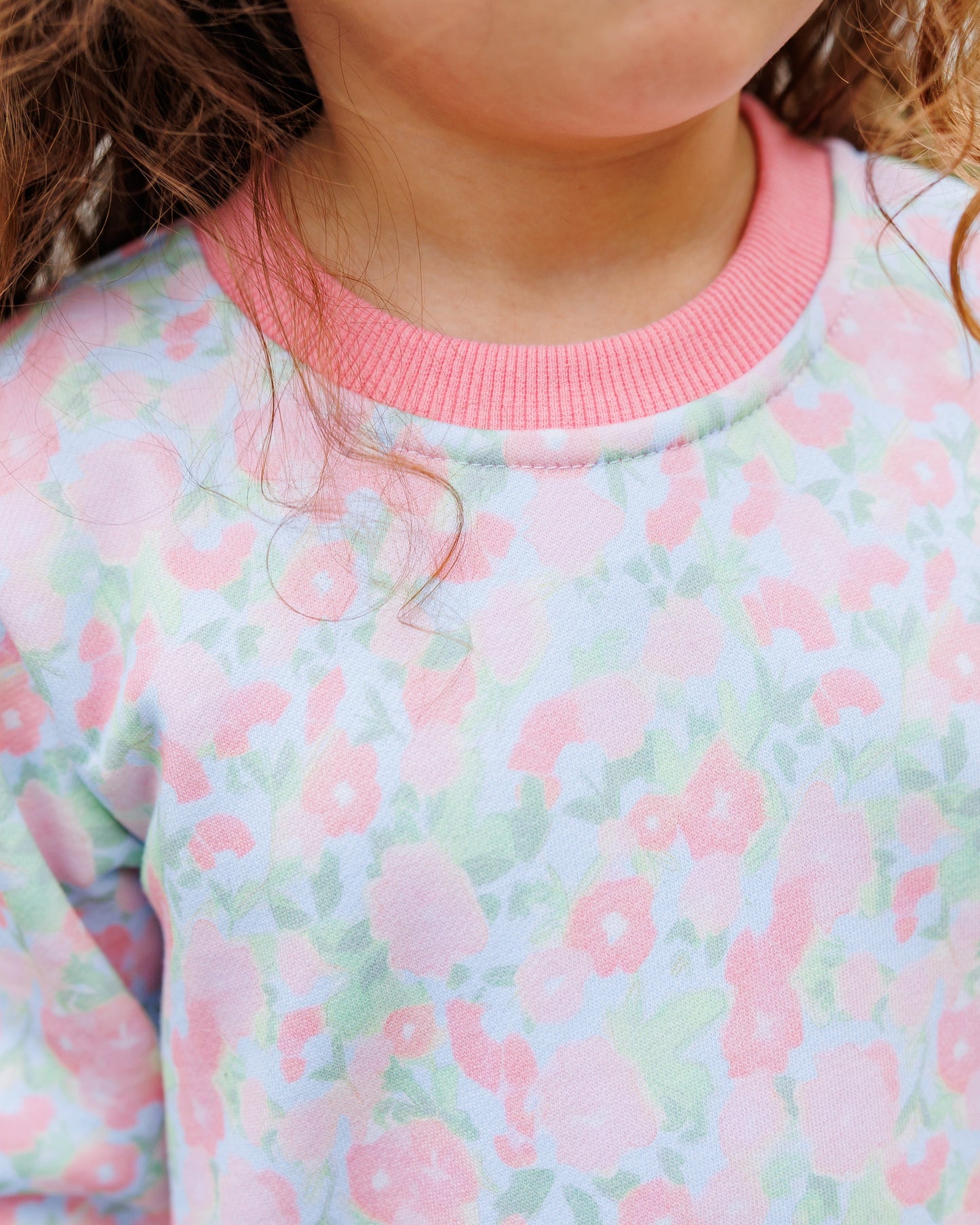 Jellybean by Smock Candy Cottage Blooms French Terry Tunic Set