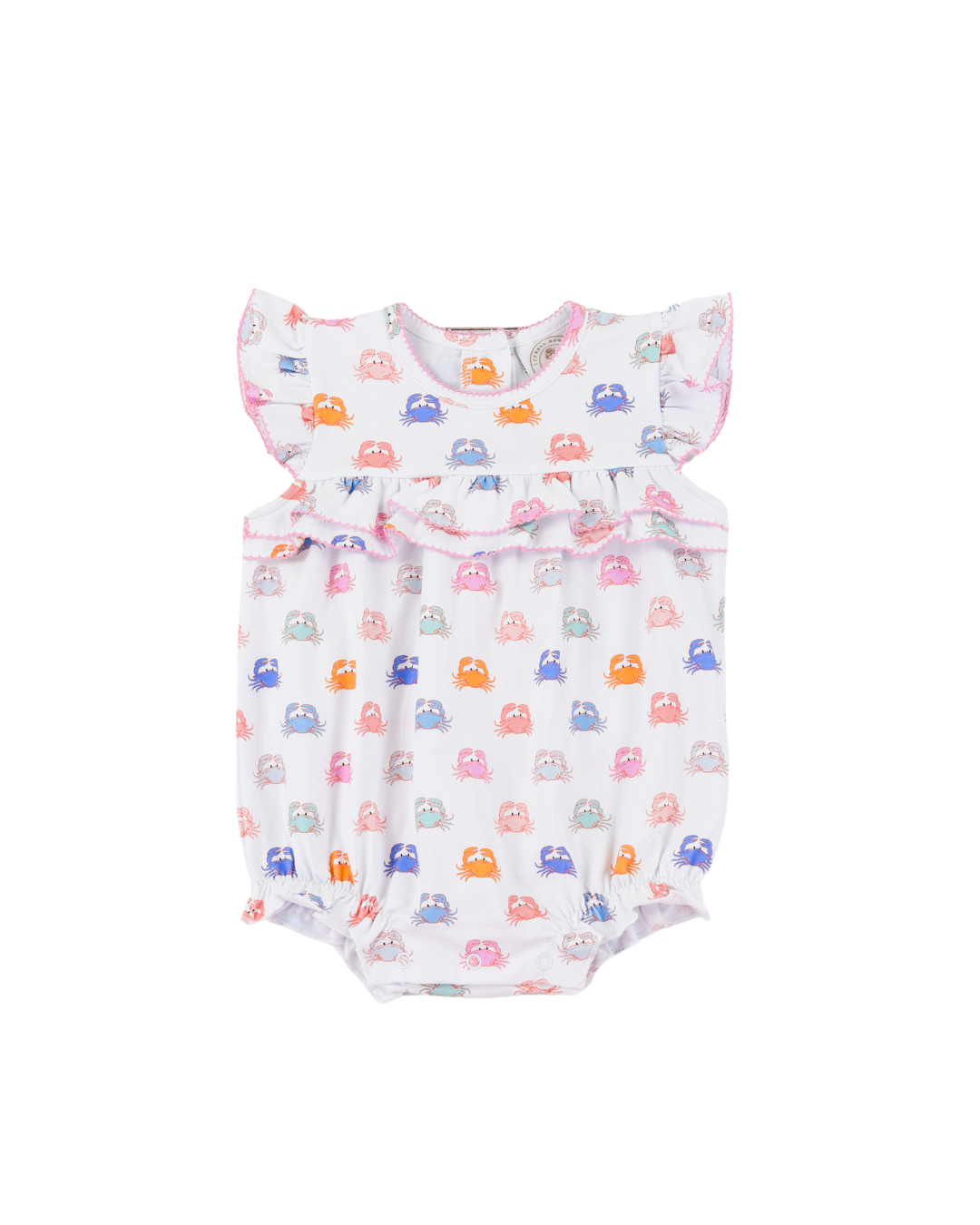 Cypress Row Pastel Pinchers Rosalie Ruffle Romper