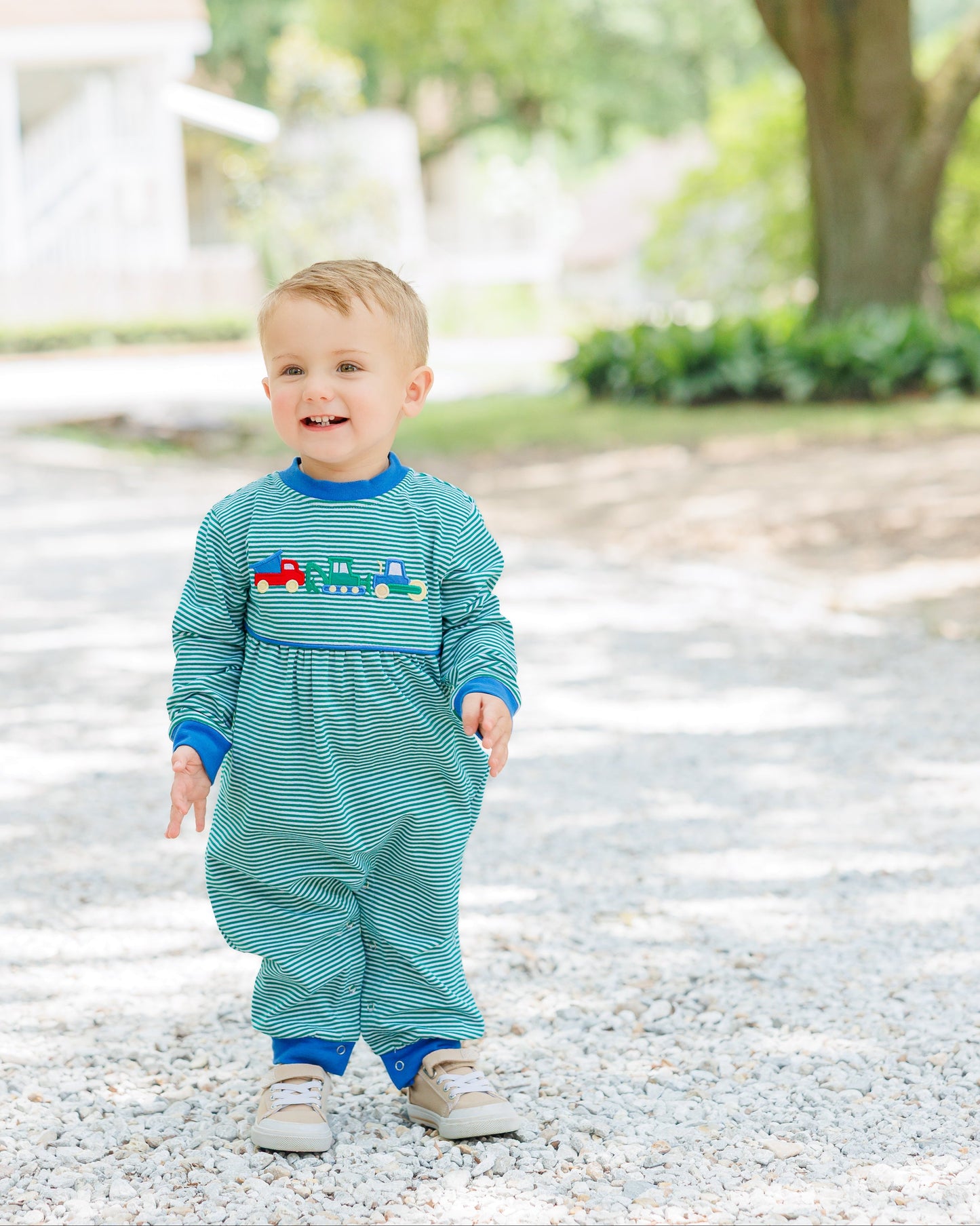 Jellybean by Smock Candy Dig, Dump, and Roll Romper