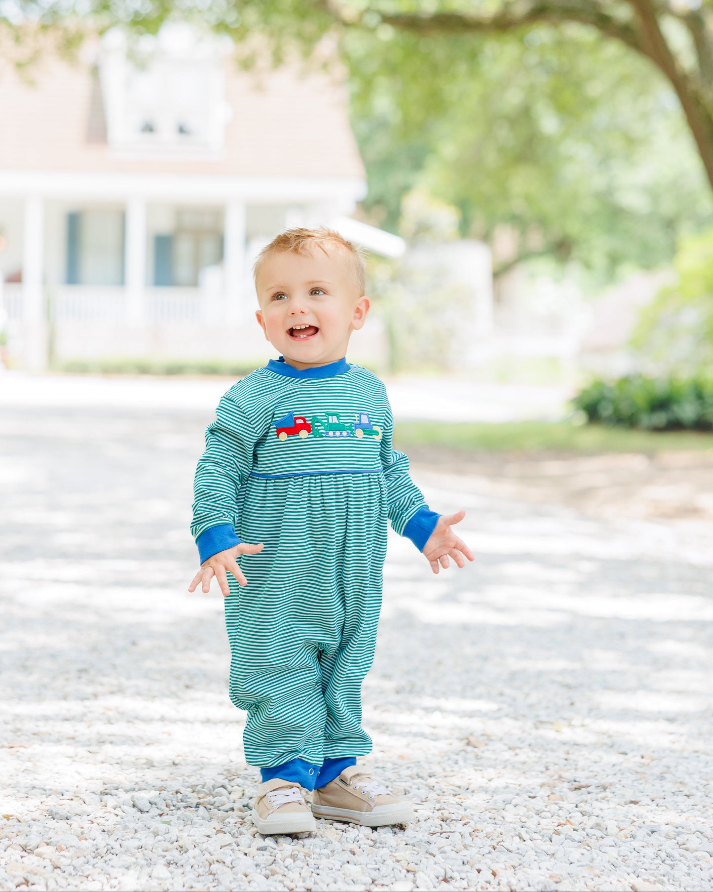 Jellybean by Smock Candy Dig, Dump, and Roll Romper