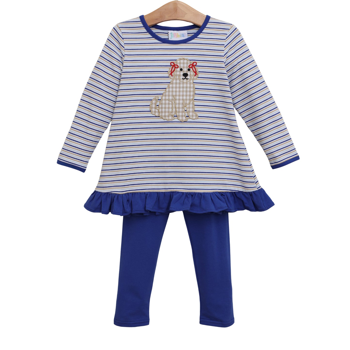 Jellybean by Smock Candy Doodle Days Ruffle Pants Set