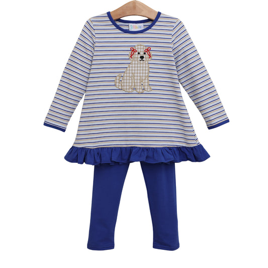 Jellybean by Smock Candy Doodle Days Ruffle Pants Set