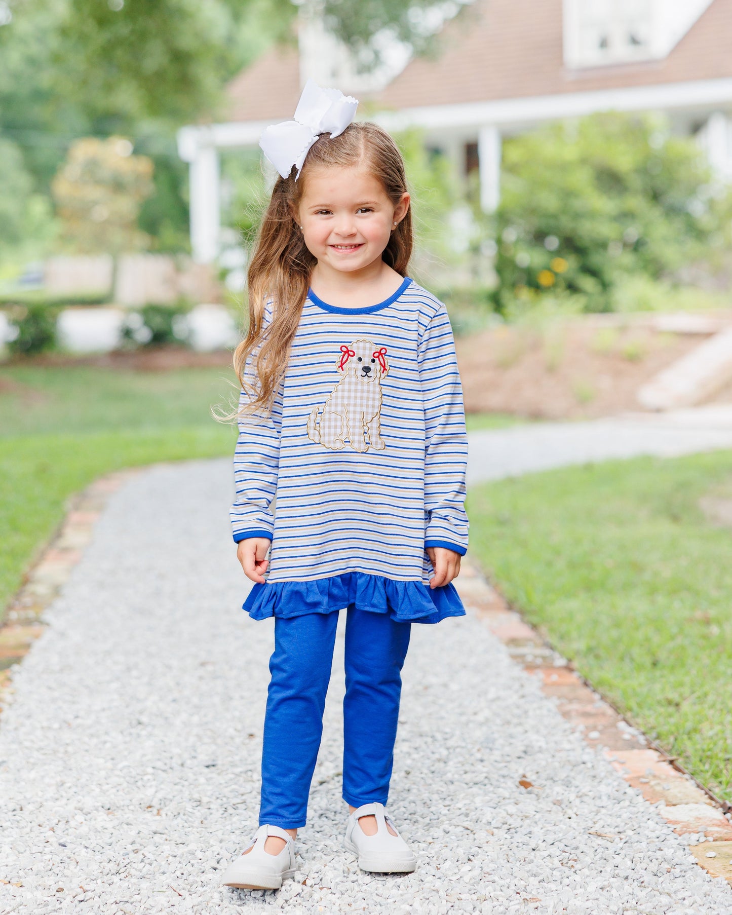 Jellybean by Smock Candy Doodle Days Ruffle Pants Set
