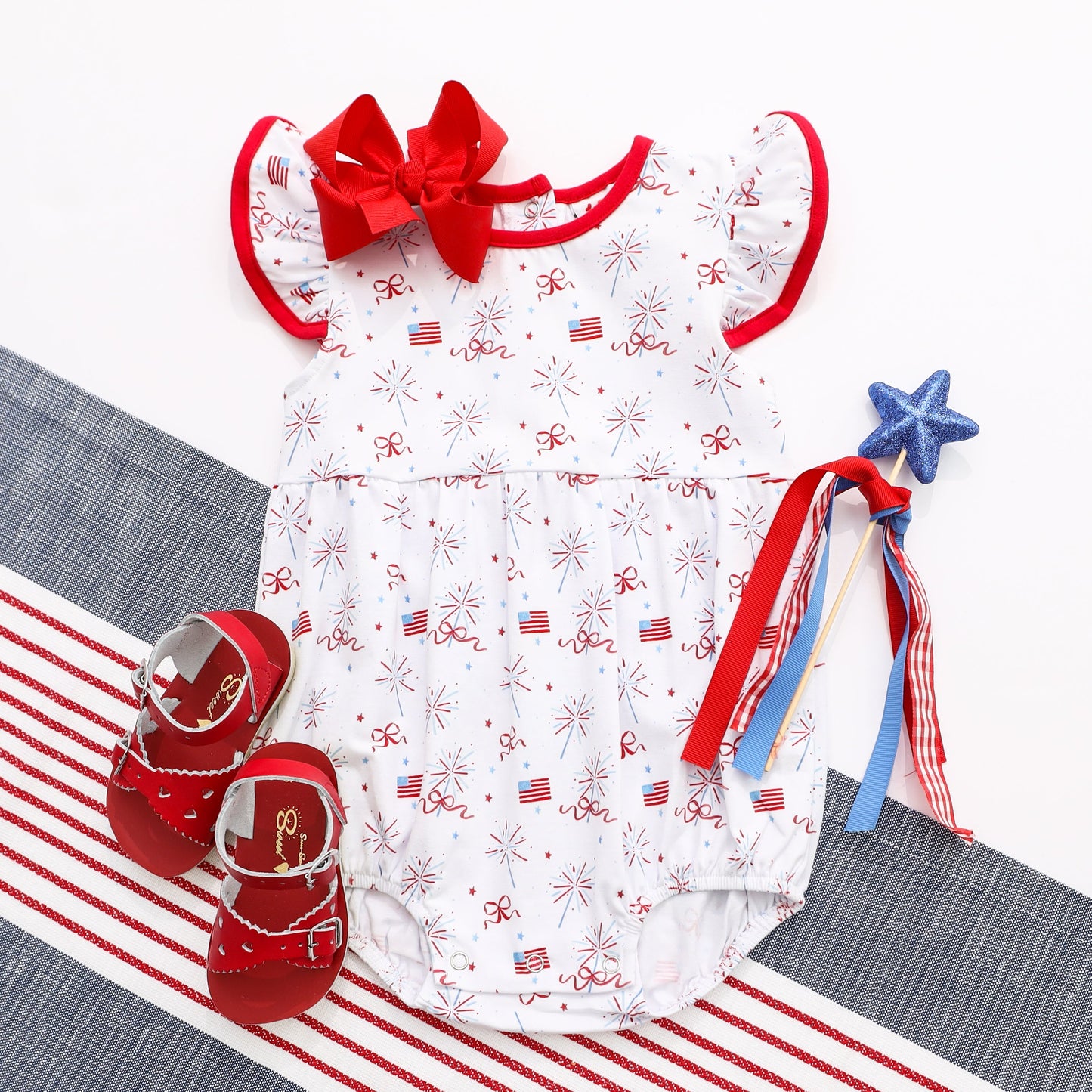 Jellybean by Smock Candy Fireworks and Freedom Flutter Bubble