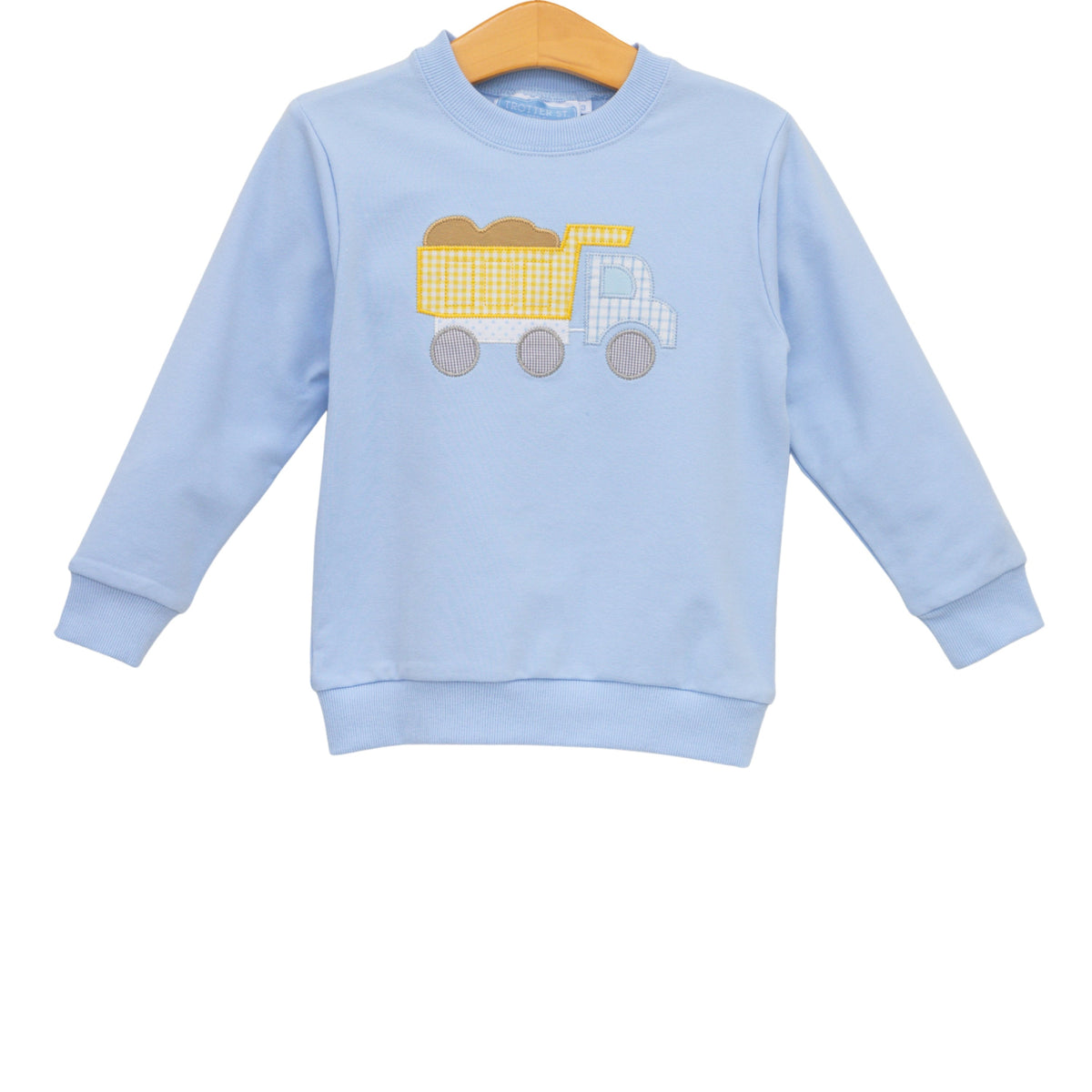 Trotter Street Kids French Terry Dump Truck Pullover