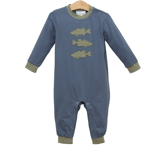 Jellybean by Smock Candy Fresh Water Friends Romper
