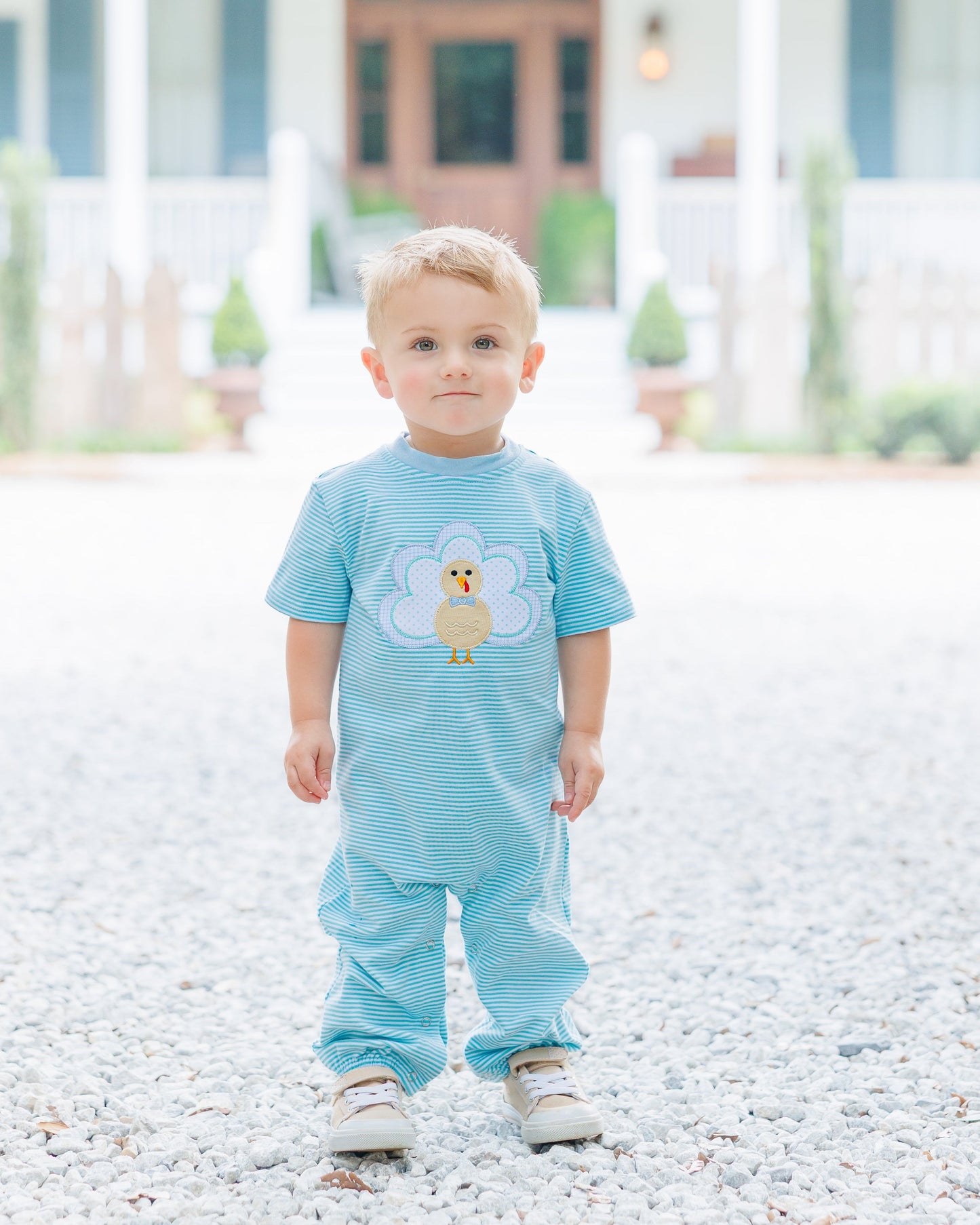 Jellybean by Smock Candy Give Thanks Romper