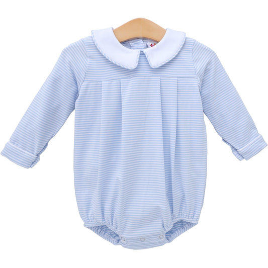 Jellybean by Smock Candy Henry Bubble - Light Blue Stripe