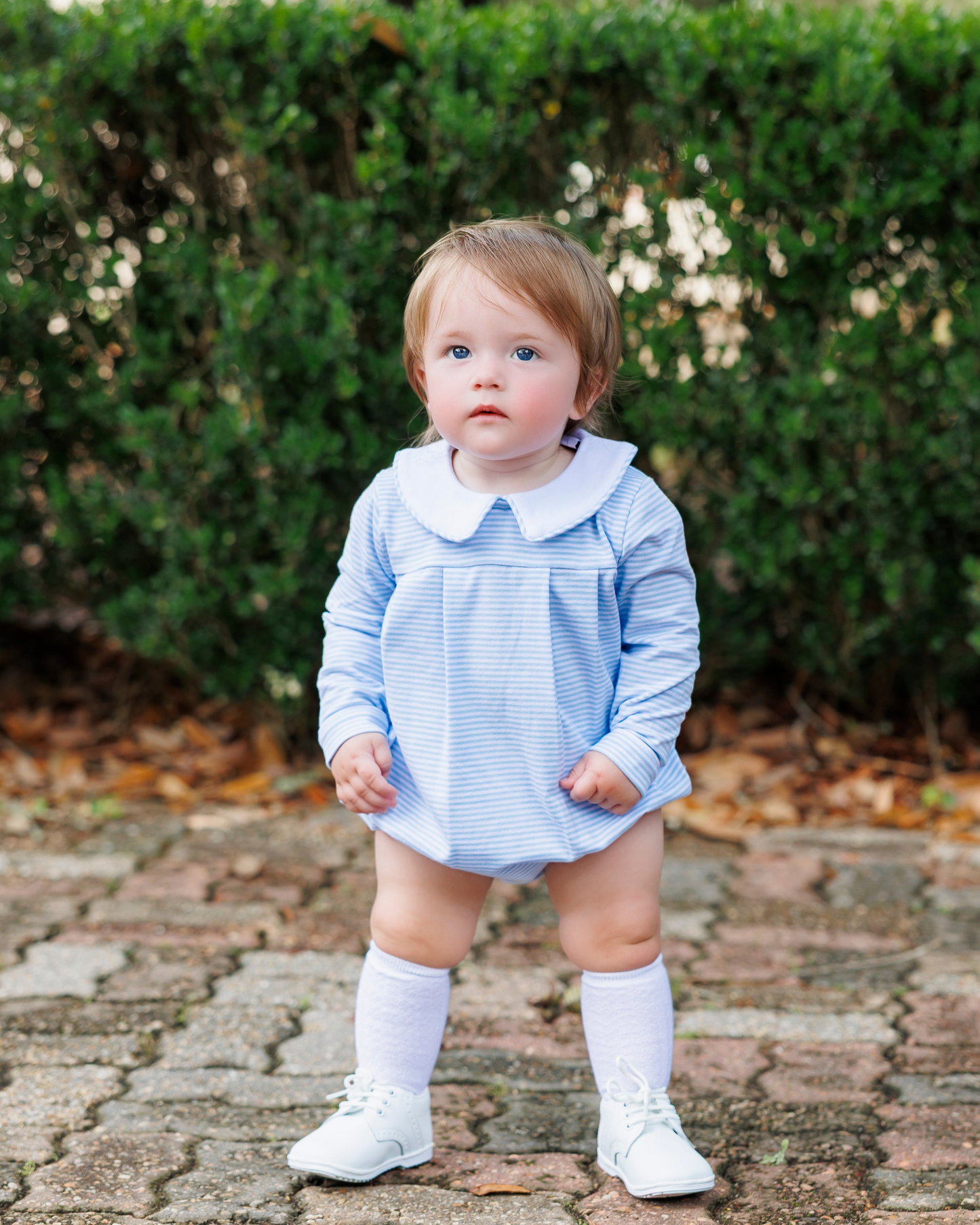 Jellybean by Smock Candy Henry Bubble - Light Blue Stripe