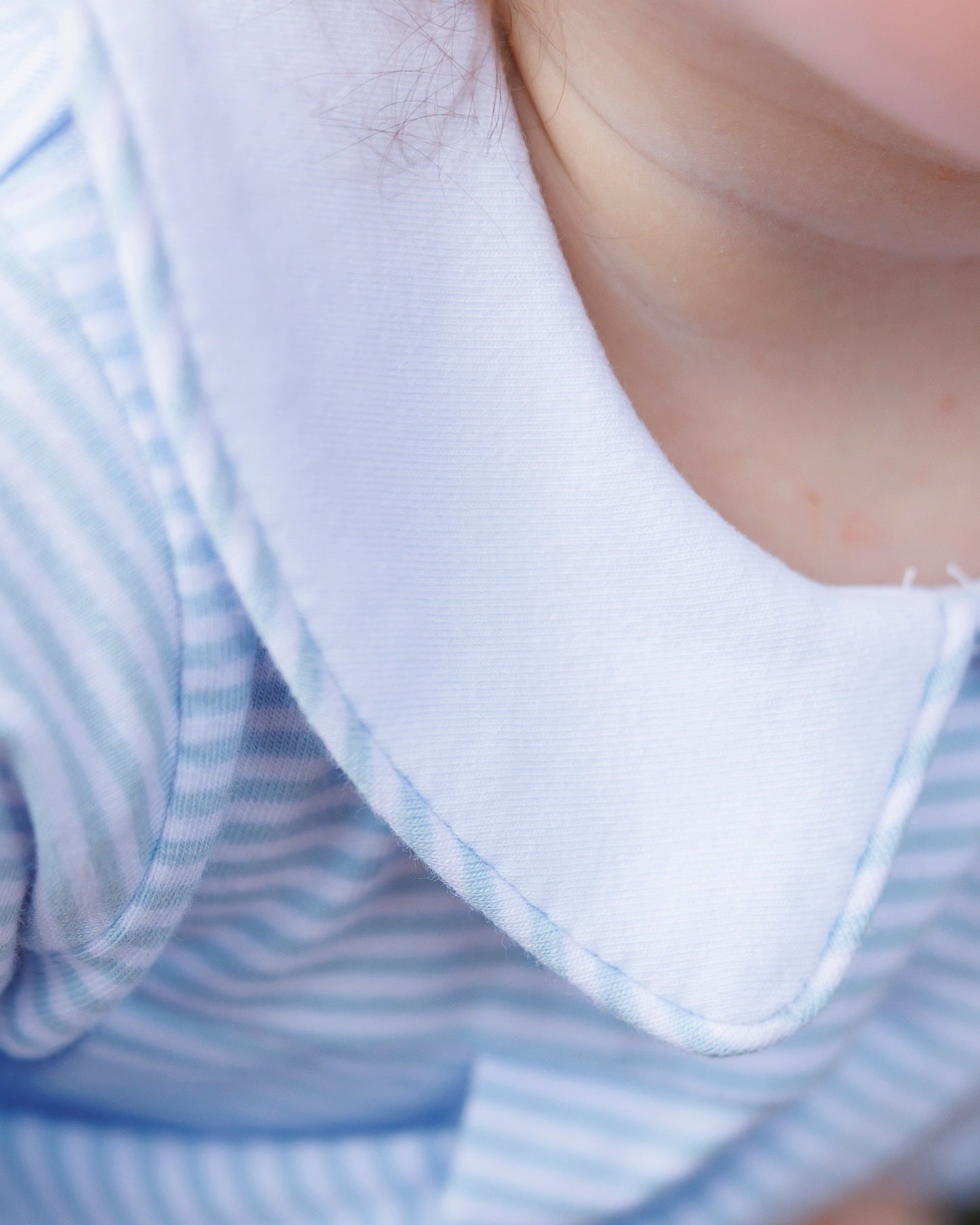 Jellybean by Smock Candy Henry Bubble - Light Blue Stripe