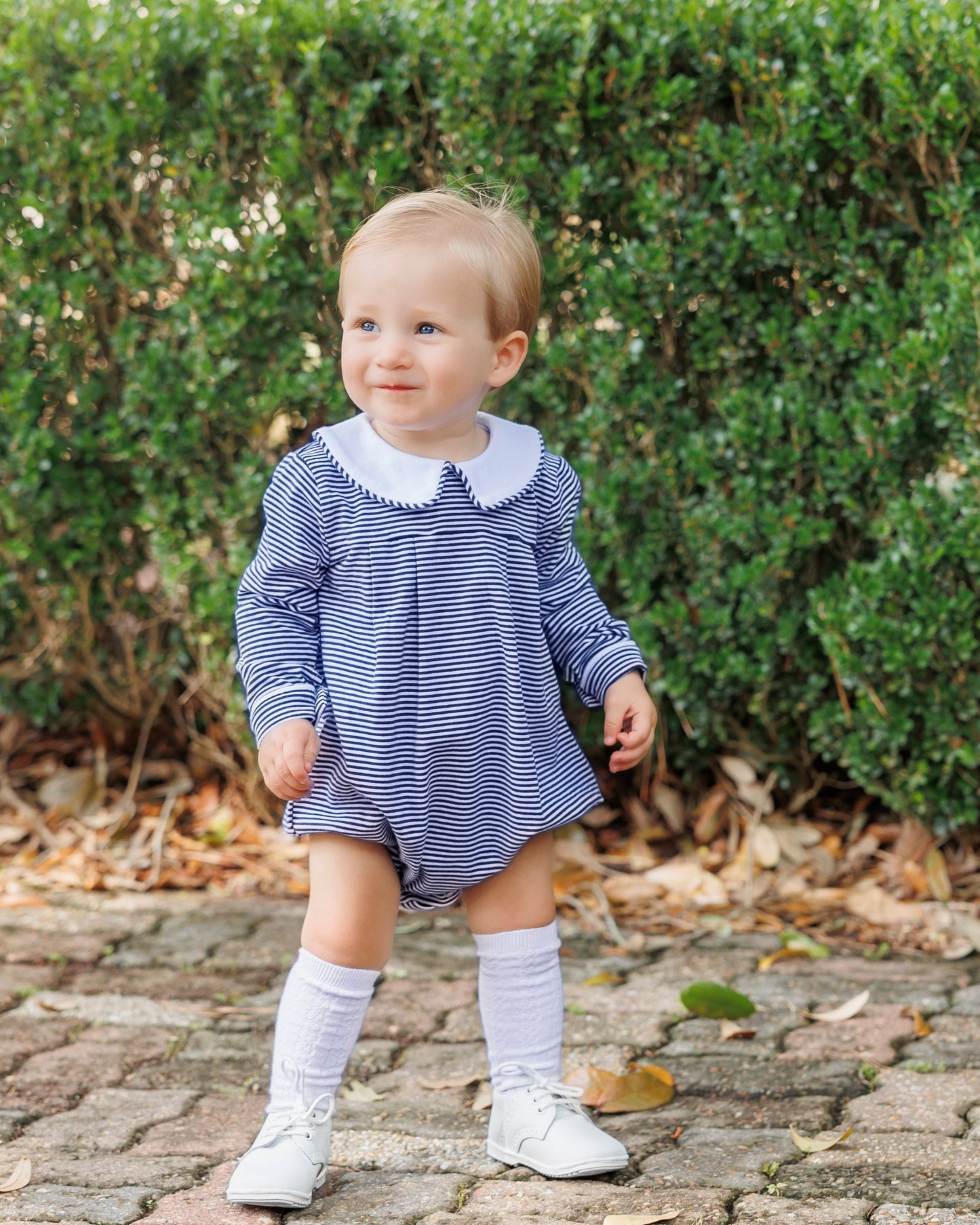 Jellybean by Smock Candy Henry Bubble - Navy Stripe