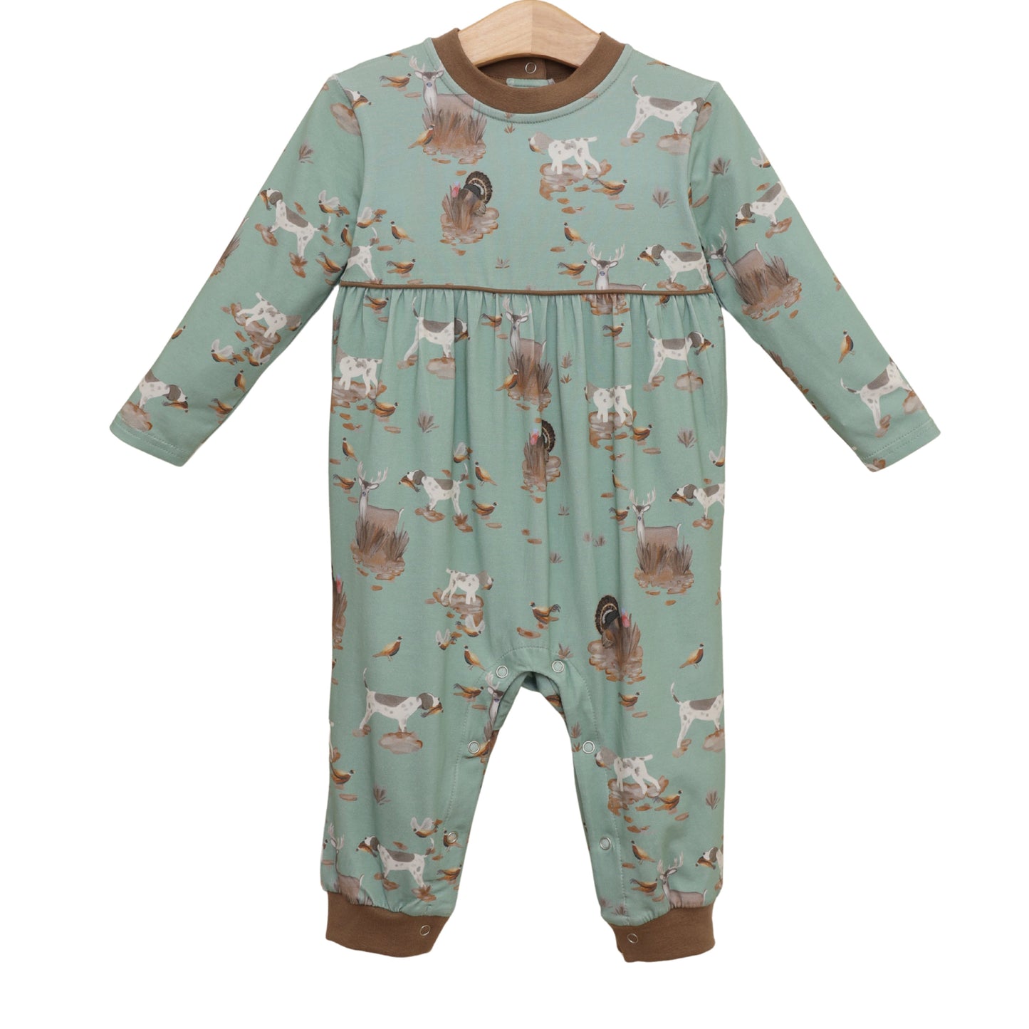 Jellybean by Smock Candy Heritage Hunt Patrick Romper