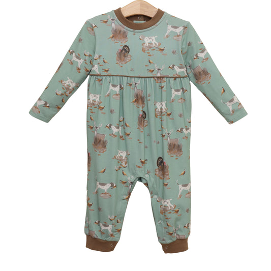 Jellybean by Smock Candy Heritage Hunt Patrick Romper