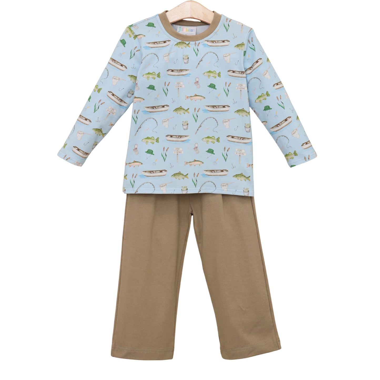 Jellybean by Smock Candy Hook and Tackle Thomas Pants Set
