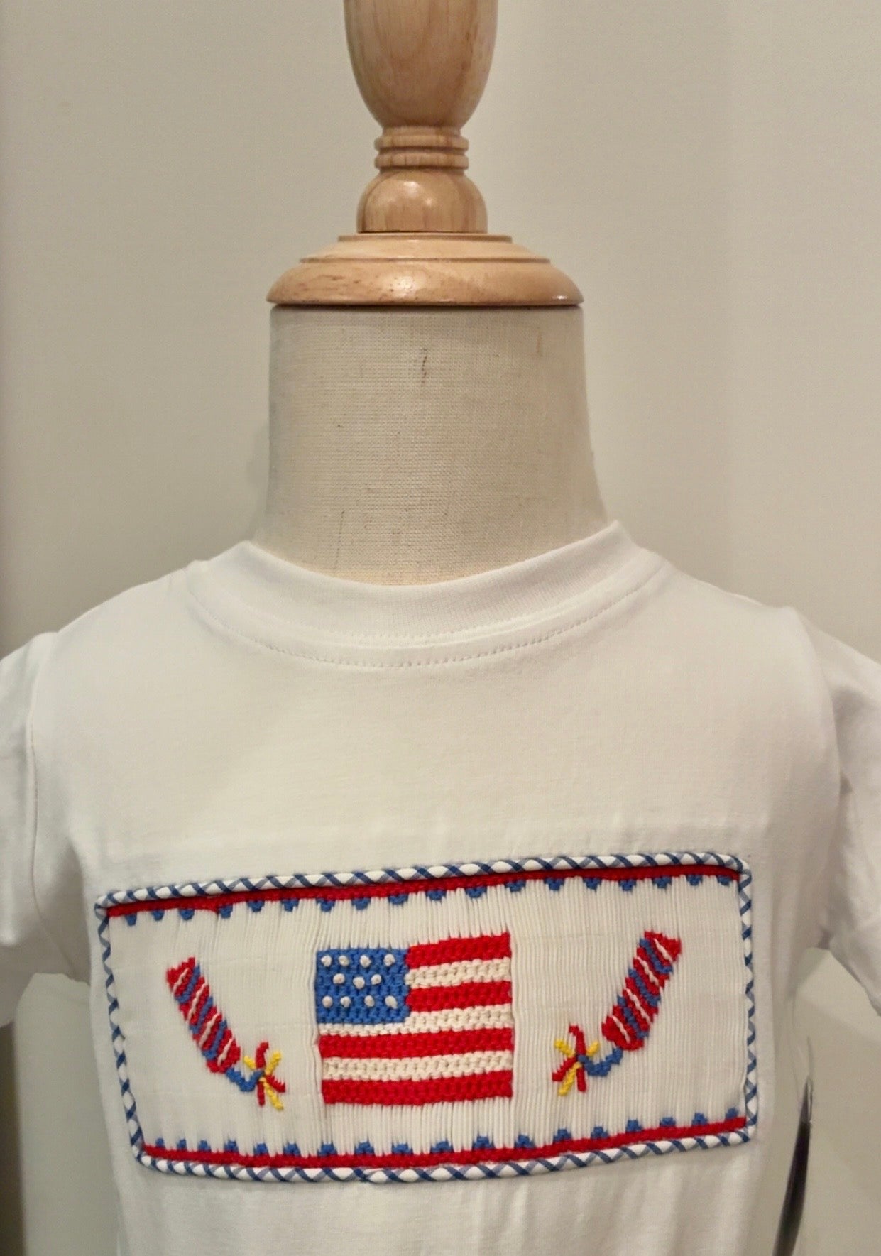 Remember Nguyen Houston Shirt - Red, White & Blue
